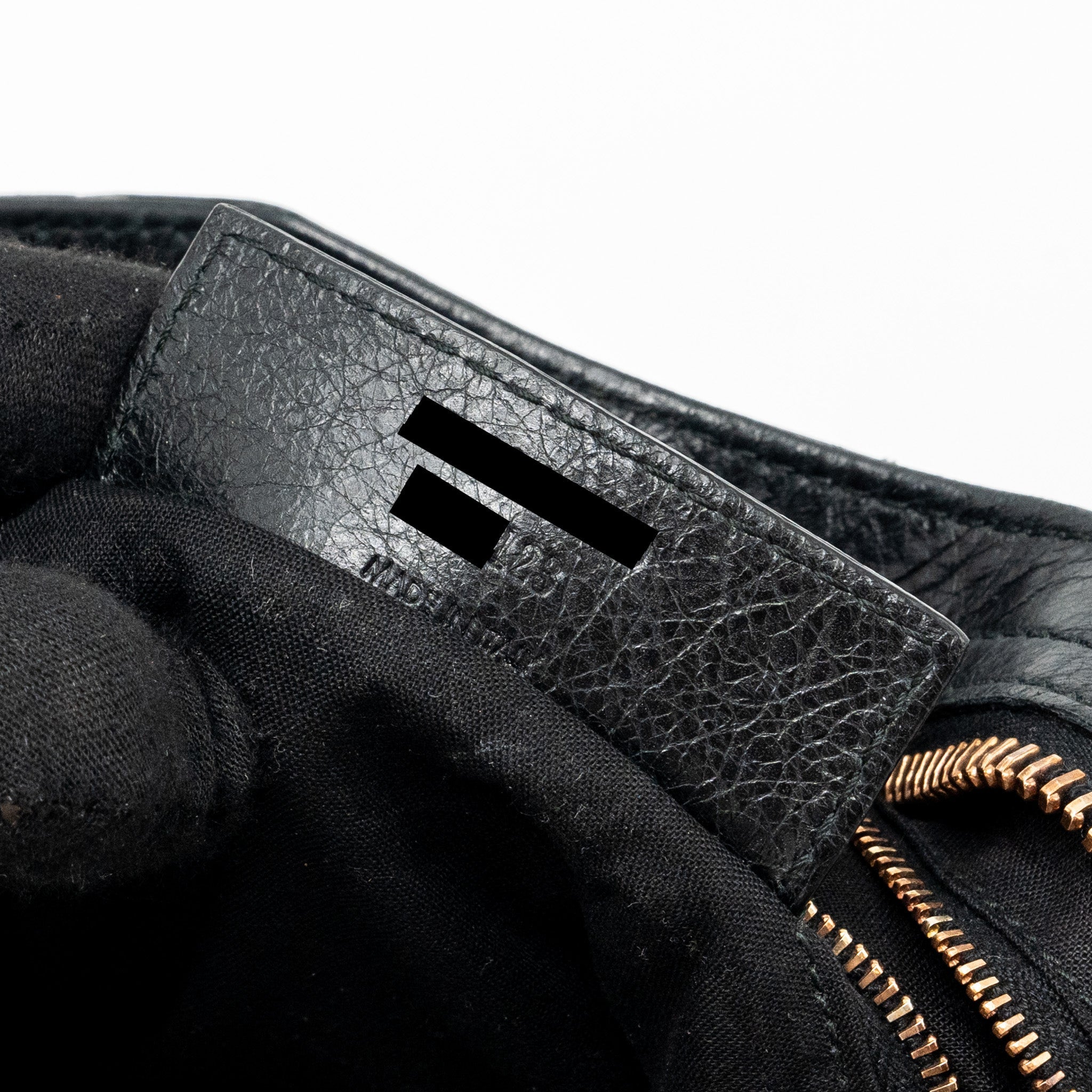 BALENCIAGA GIANT CITY BAG LEATHER BLACK RGHW