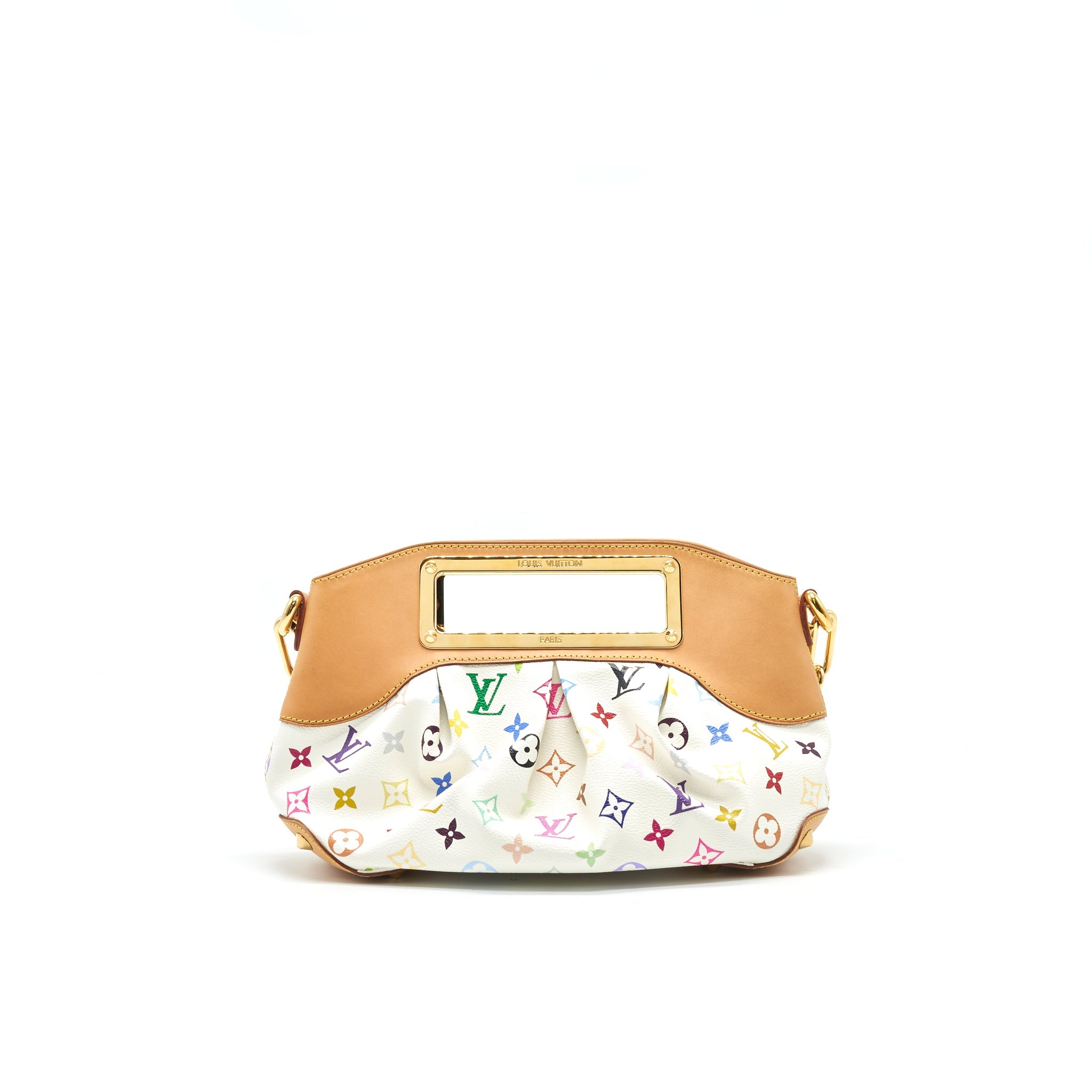 LOUIS VUITTON JUDY PM MULTICOLOR MONOGRAM CANVAS BAG
