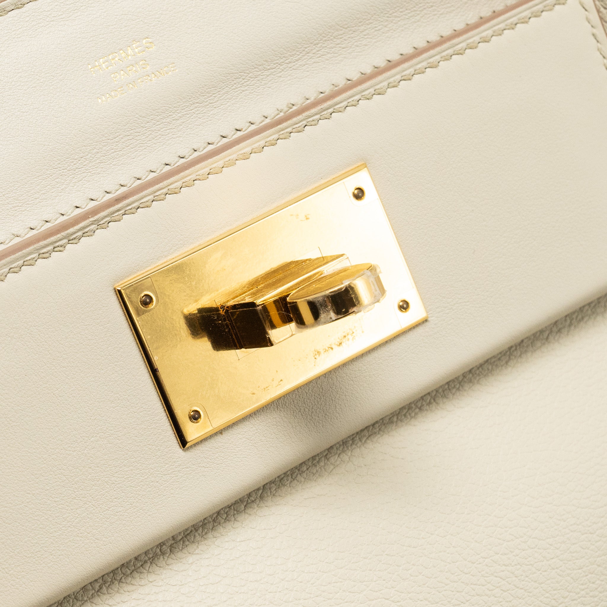 HERMES MINI 24/24 2424-21 BAG EVERCOLOR / SWIFT BETON GHW