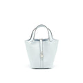 HERMES PICOTIN 18 LOCK BAG 08 BLUE PALE SHW