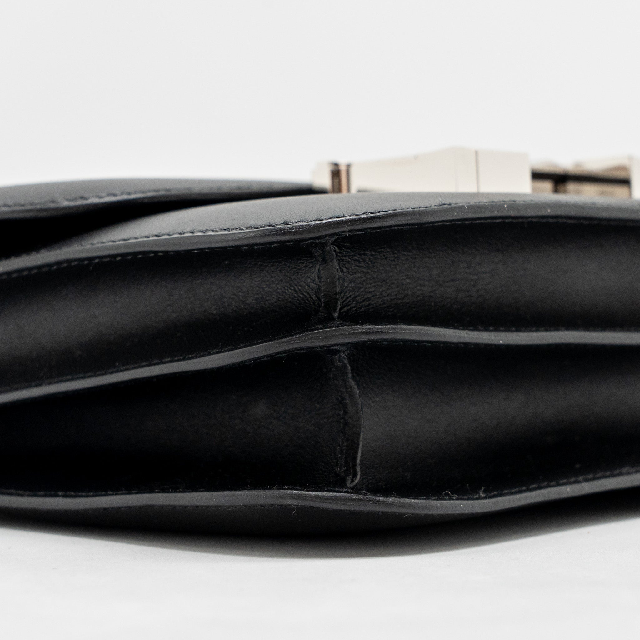 HERMES MINI CONSTANCE STUDIO DISCO LIMITED MONSIEUR LEATHER BLACK SHW