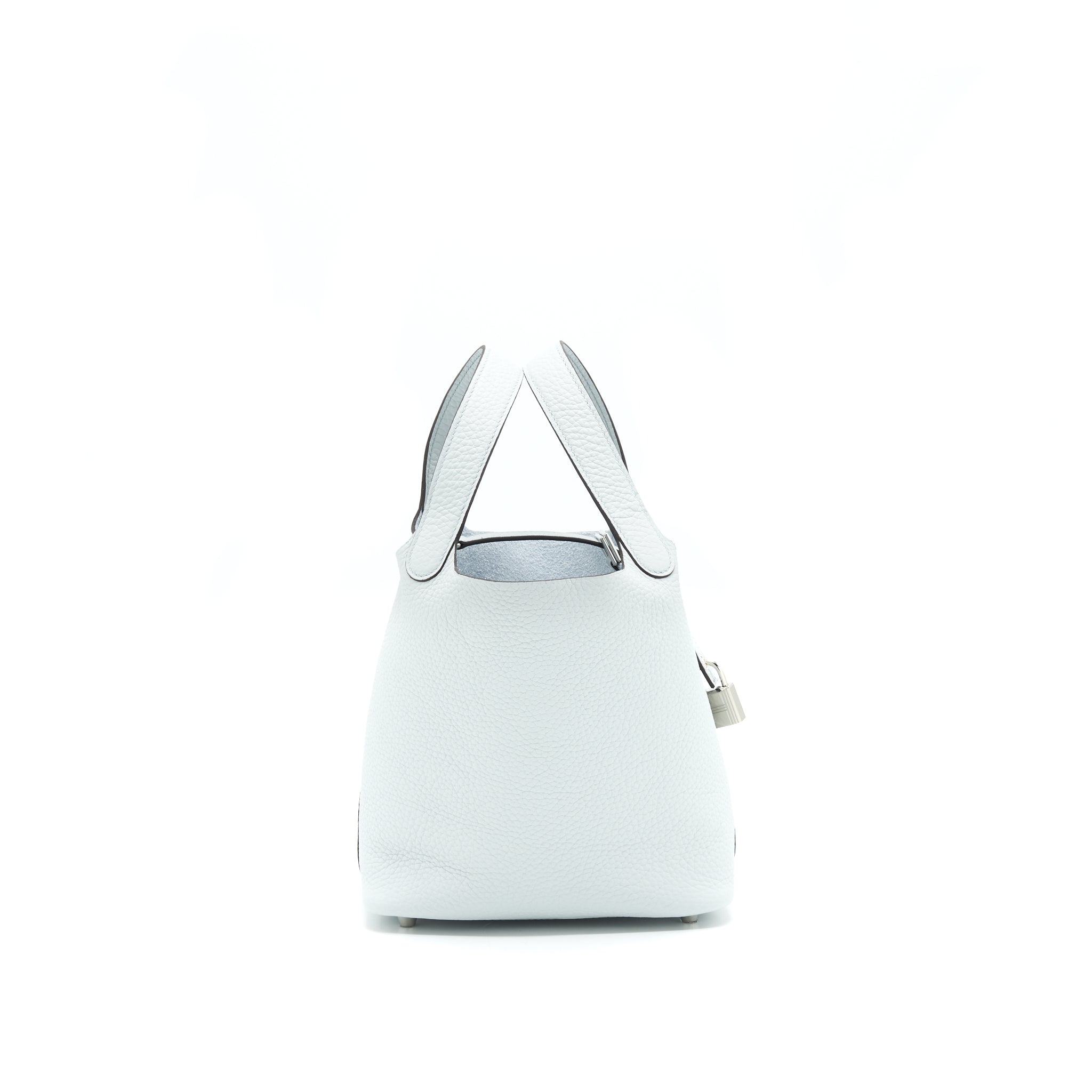 HERMES PICOTIN 18 LOCK BAG 08 BLUE PALE SHW