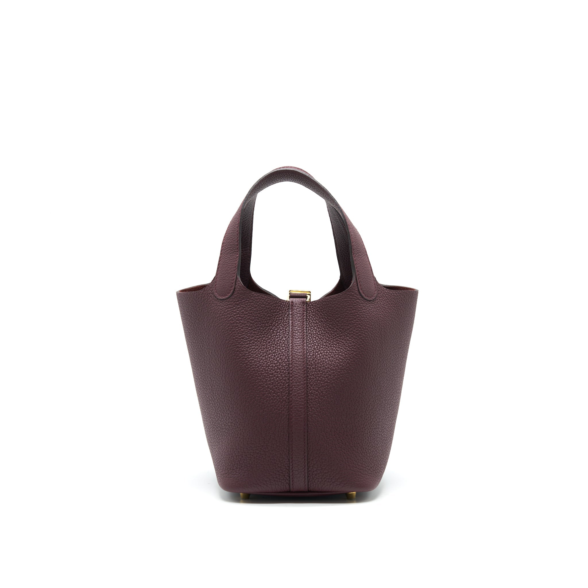 HERMES PICOTIN 18 LOCK BAG 57 BORDEAUX GHW
