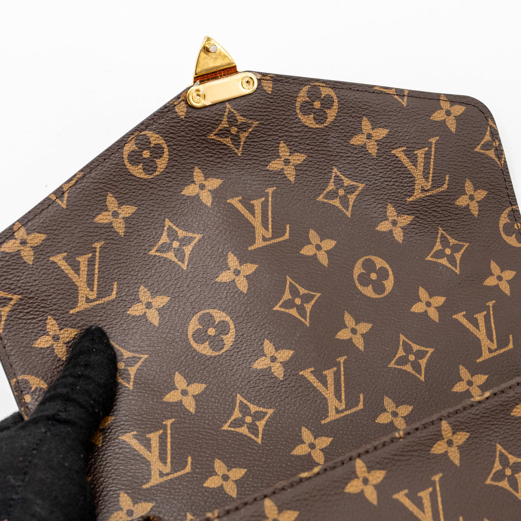 LOUIS VUITTON POCHETTE MÉTIS MONOGRAM CANVAS GHW