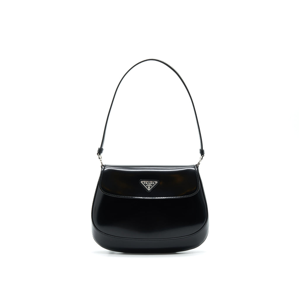 PRADA CLEO SHOULDER BAG BLACK SHW