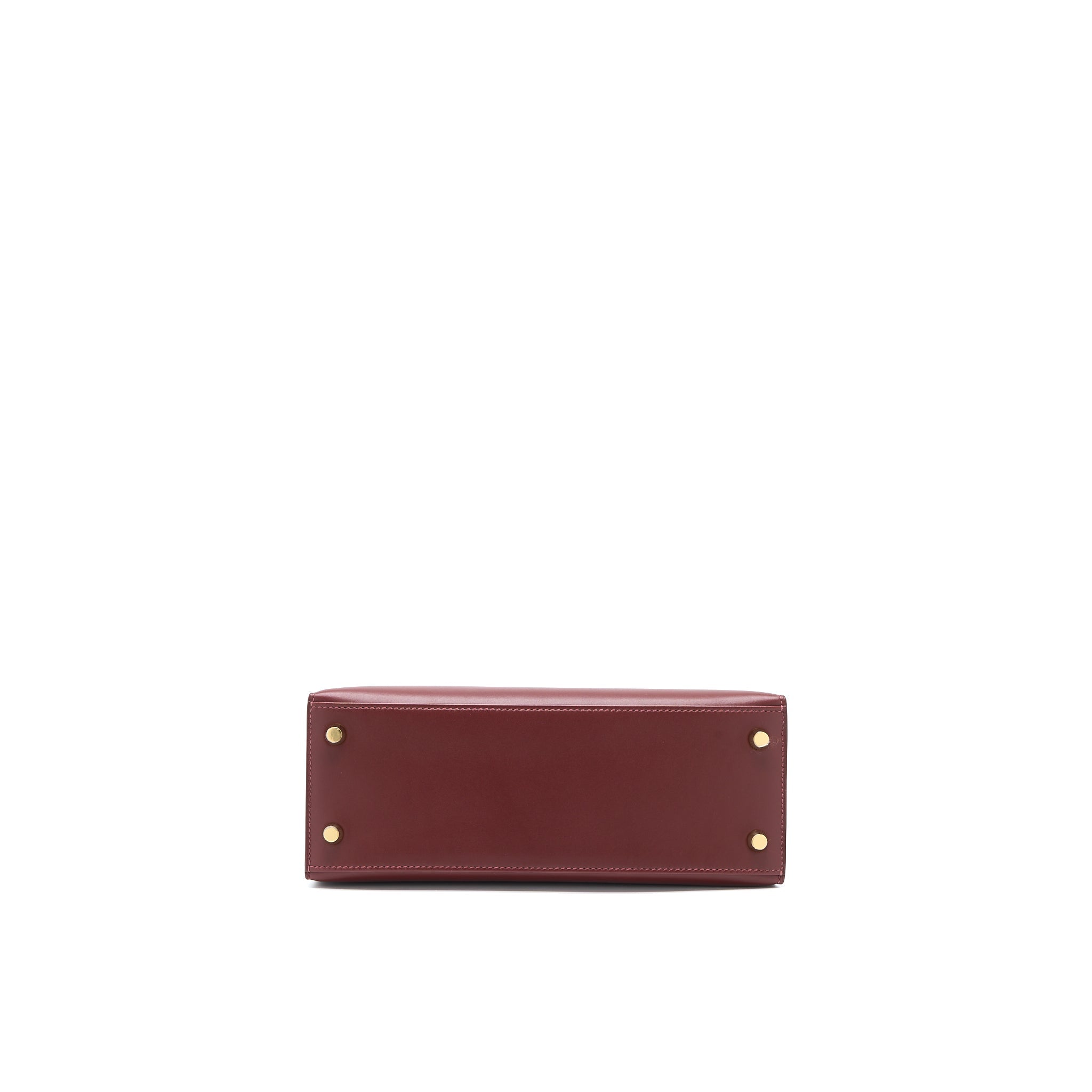HERMES KELLY 25 SPECIAL ORDER SOMBRERO ROUGE H BRUSHED GHW