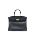 HERMES BIRKIN 30 EPSOM BLACK GWH