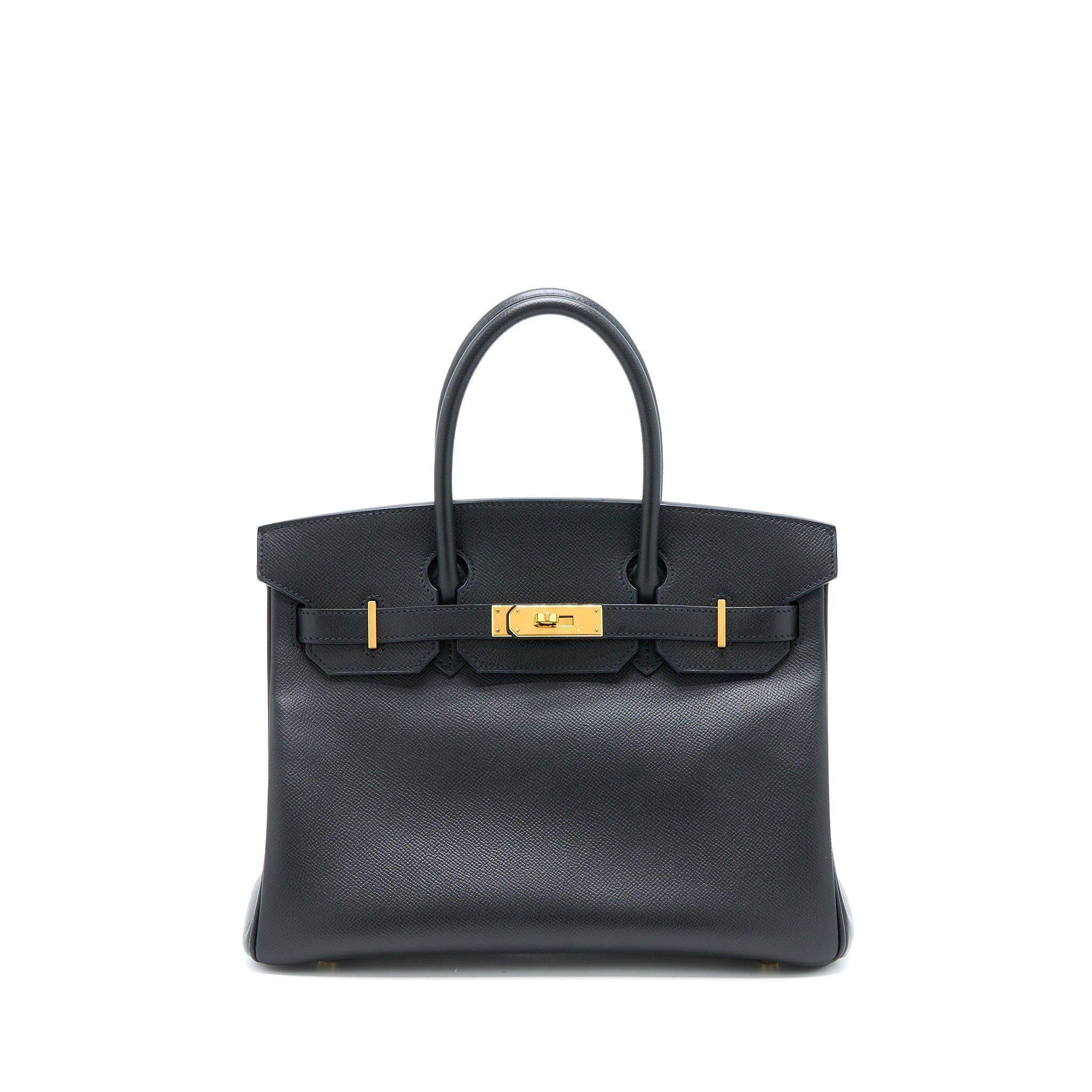 HERMES BIRKIN 30 EPSOM BLACK GWH
