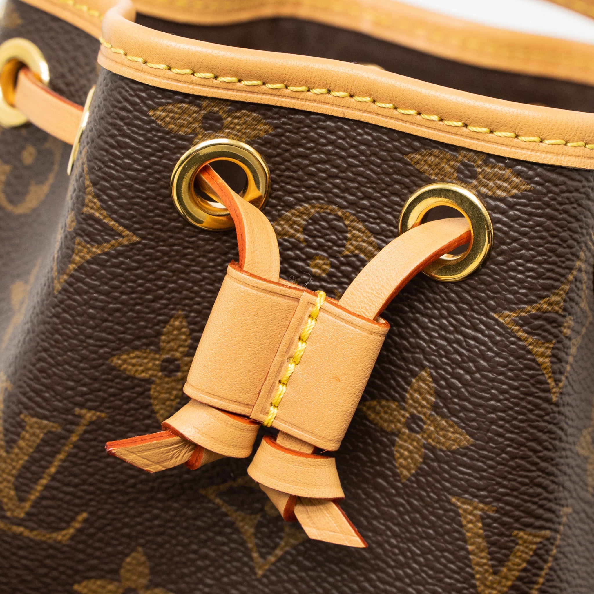 LOUIS VUITTON NANO NOE MONOGRAM CANVAS GHW (NEW VERSION)
