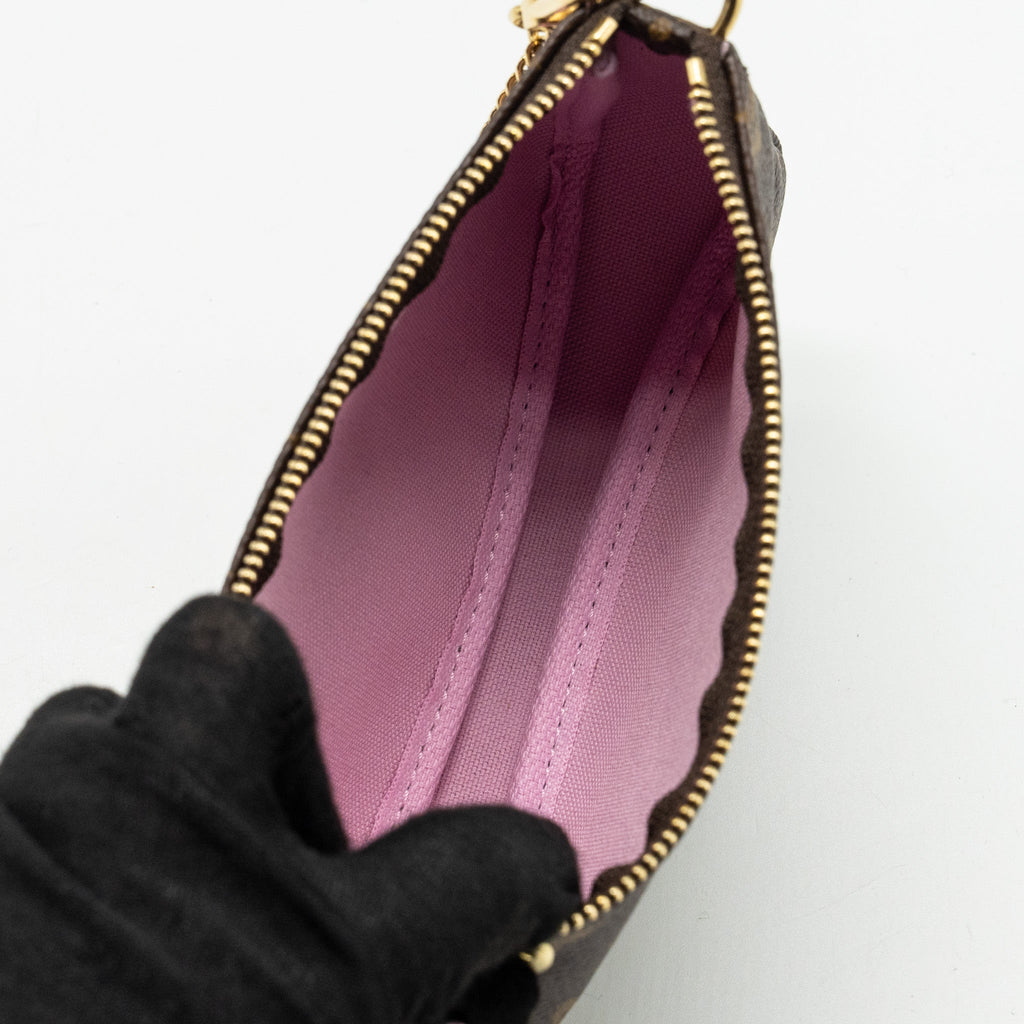 LOUIS VUITTON MINI POCHETTE ACCESSORIES 2021 CHRISTMAS LIMITED EDITION JAPANESE GARDEN SAKURA GHW