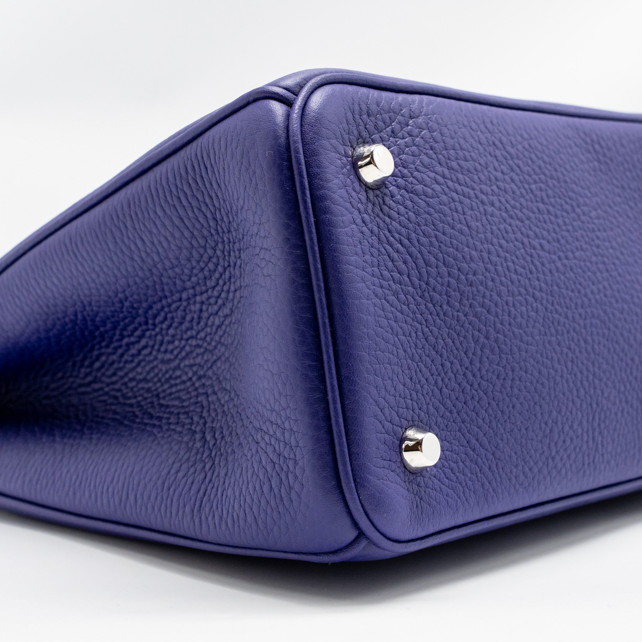 DIOR DIORISSIMO TOTE BAG CALFSKIN PURPLE/BLUE SHW