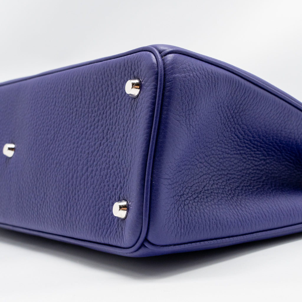 DIOR DIORISSIMO TOTE BAG CALFSKIN PURPLE/BLUE SHW