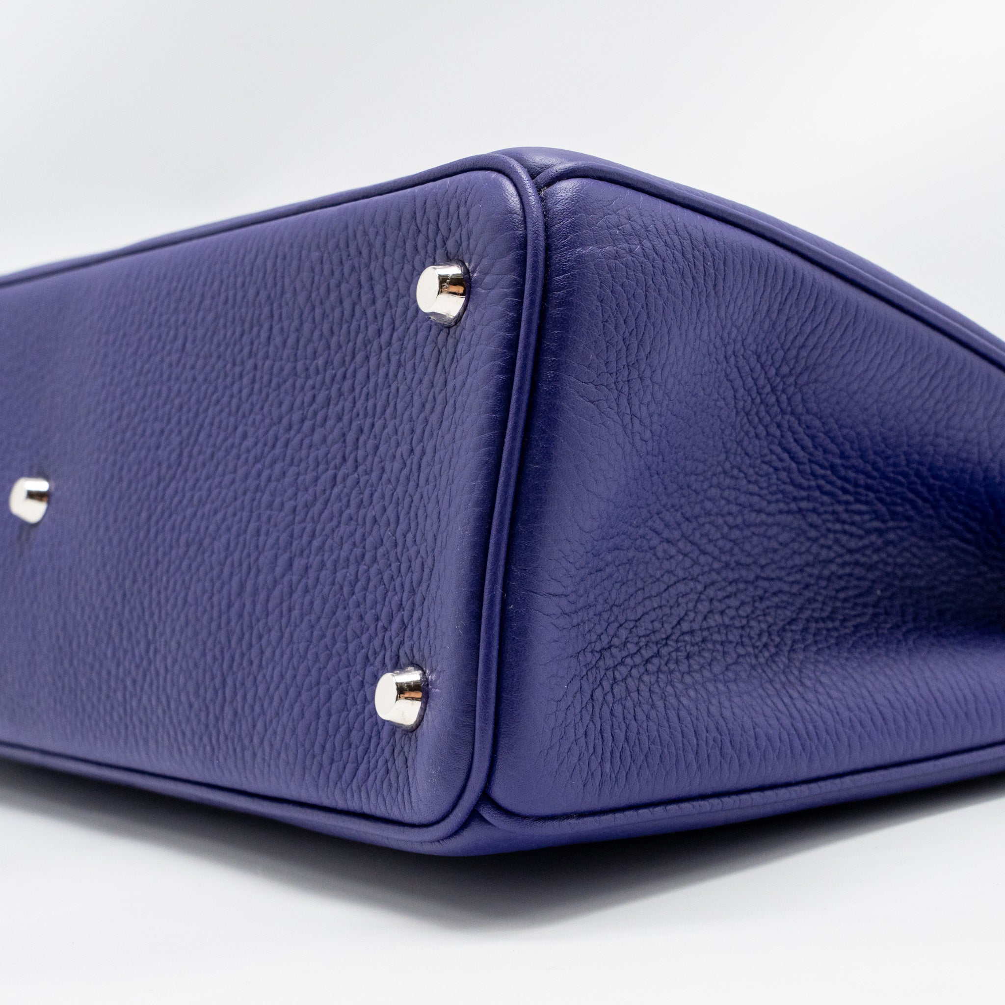 DIOR DIORISSIMO TOTE BAG CALFSKIN PURPLE/BLUE SHW