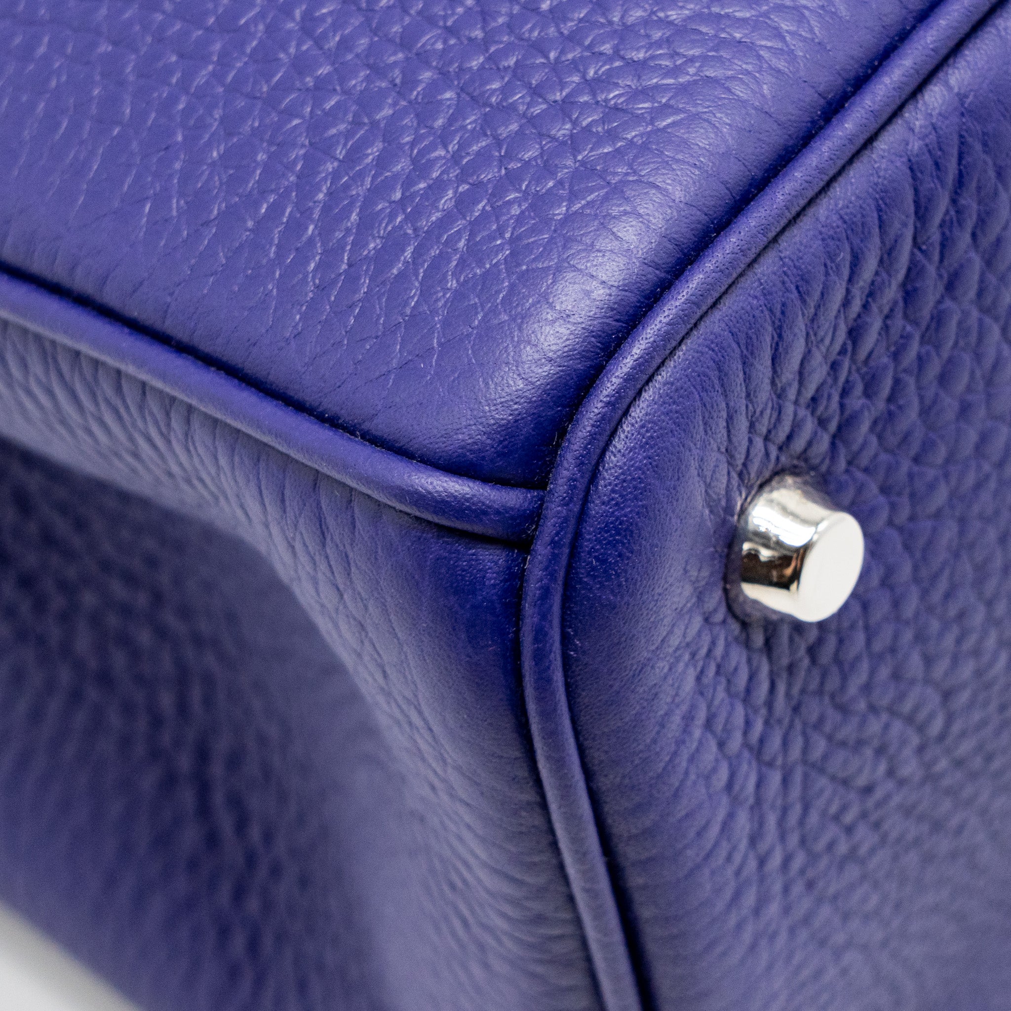 DIOR DIORISSIMO TOTE BAG CALFSKIN PURPLE/BLUE SHW