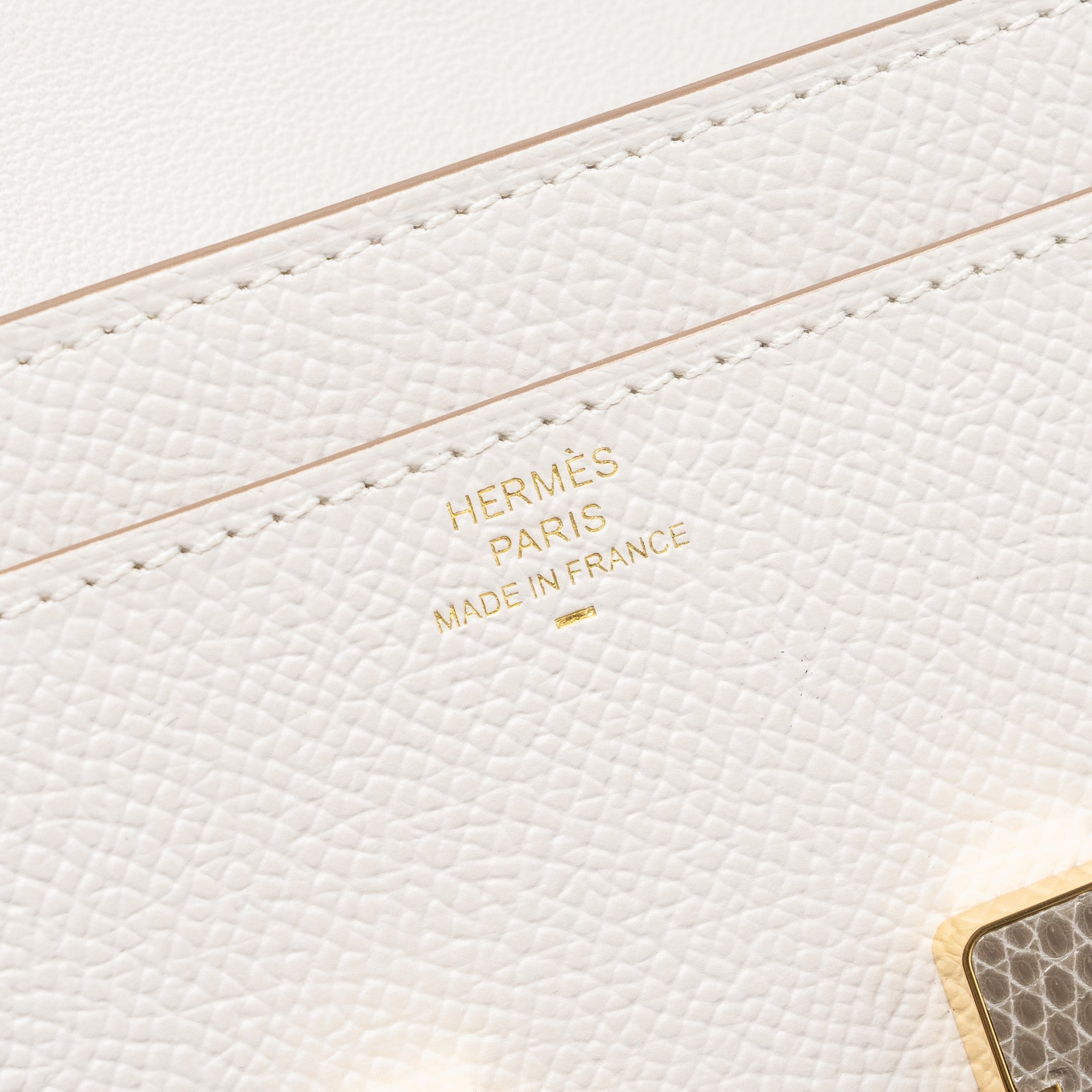 HERMES CONSTANCE TO GO EPSOM/LIZARD GRIS PALE/GRIS TOURTERELLE GHW