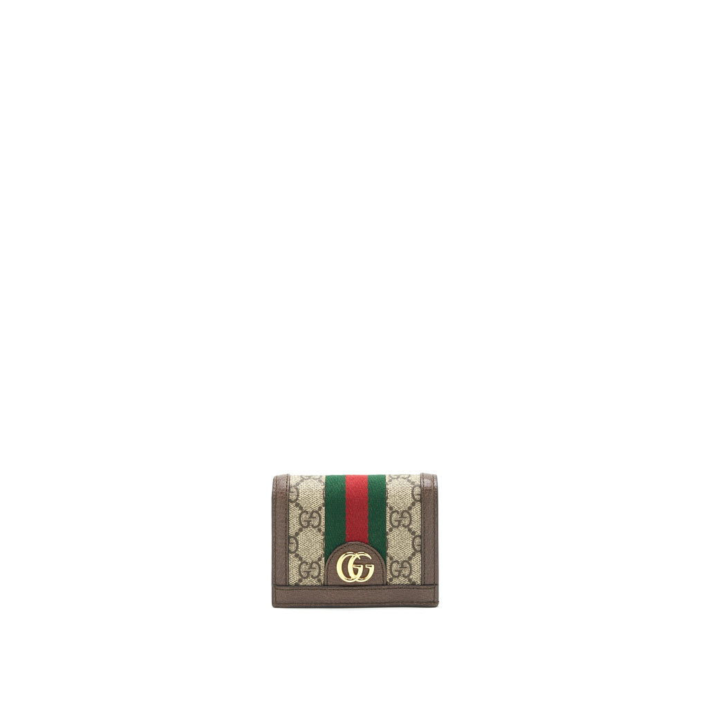 GUCCI GG CANVAS BI FOLD WALLET