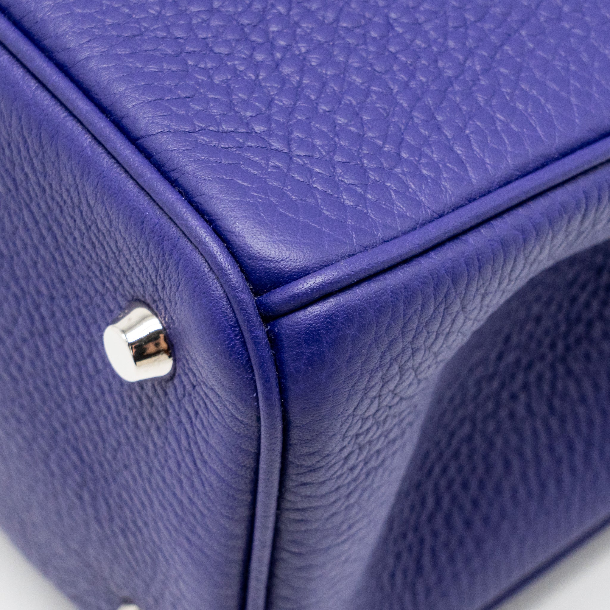 DIOR DIORISSIMO TOTE BAG CALFSKIN PURPLE/BLUE SHW