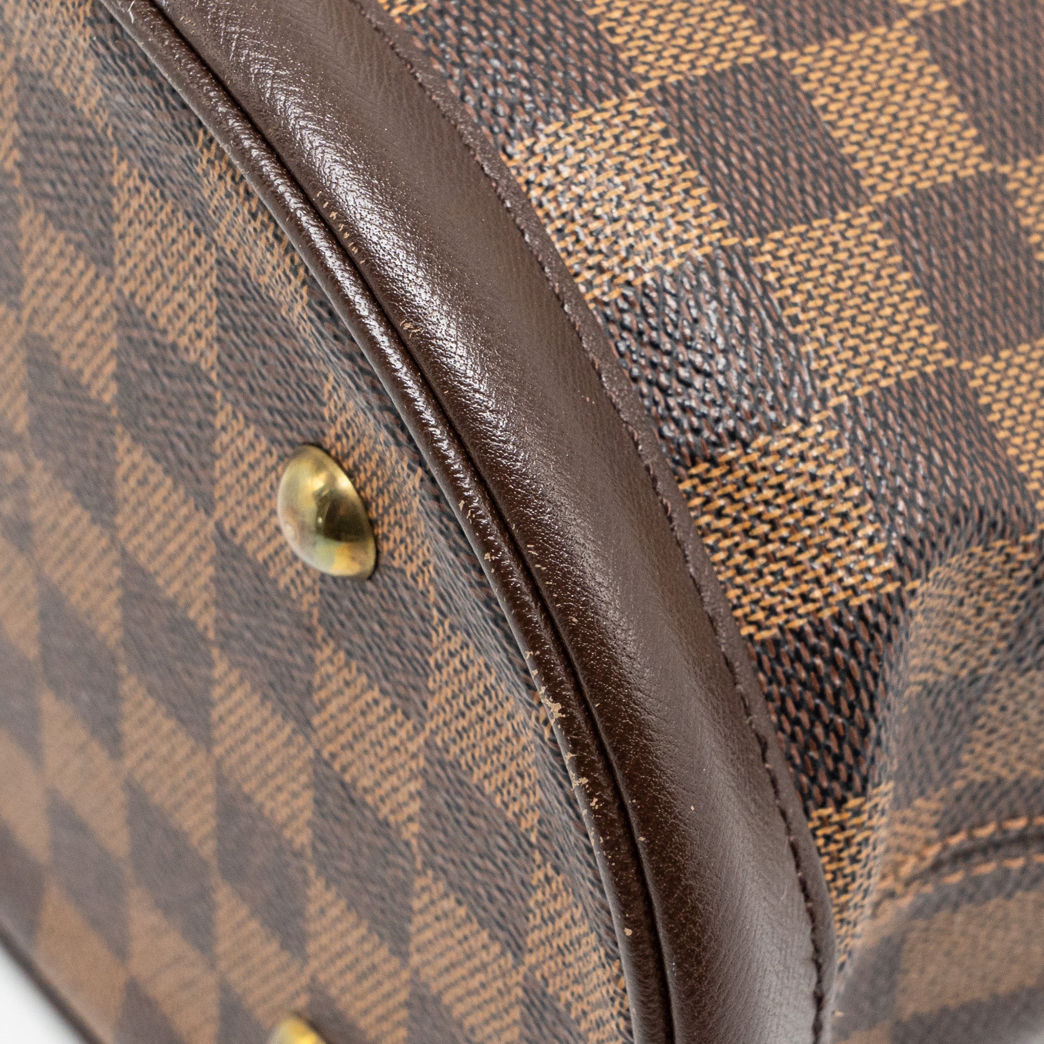 LOUIS VUITTON MARAIS BUCKET BAG DAMIER EBENE GHW