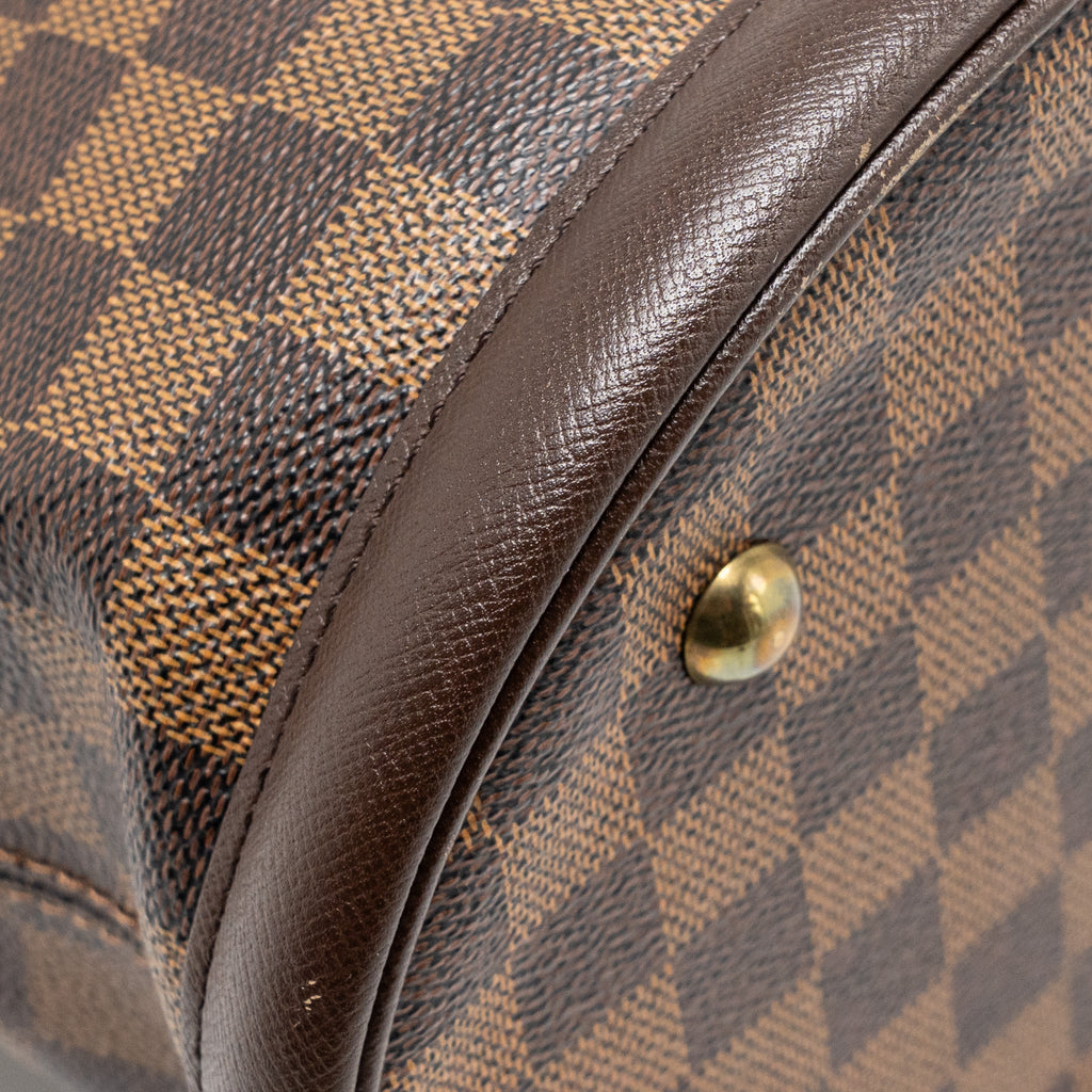 LOUIS VUITTON MARAIS BUCKET BAG DAMIER EBENE GHW