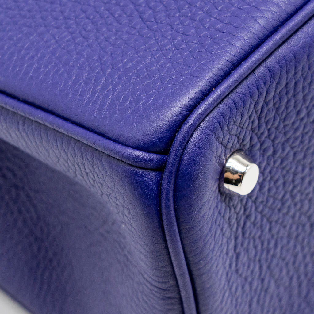 DIOR DIORISSIMO TOTE BAG CALFSKIN PURPLE/BLUE SHW