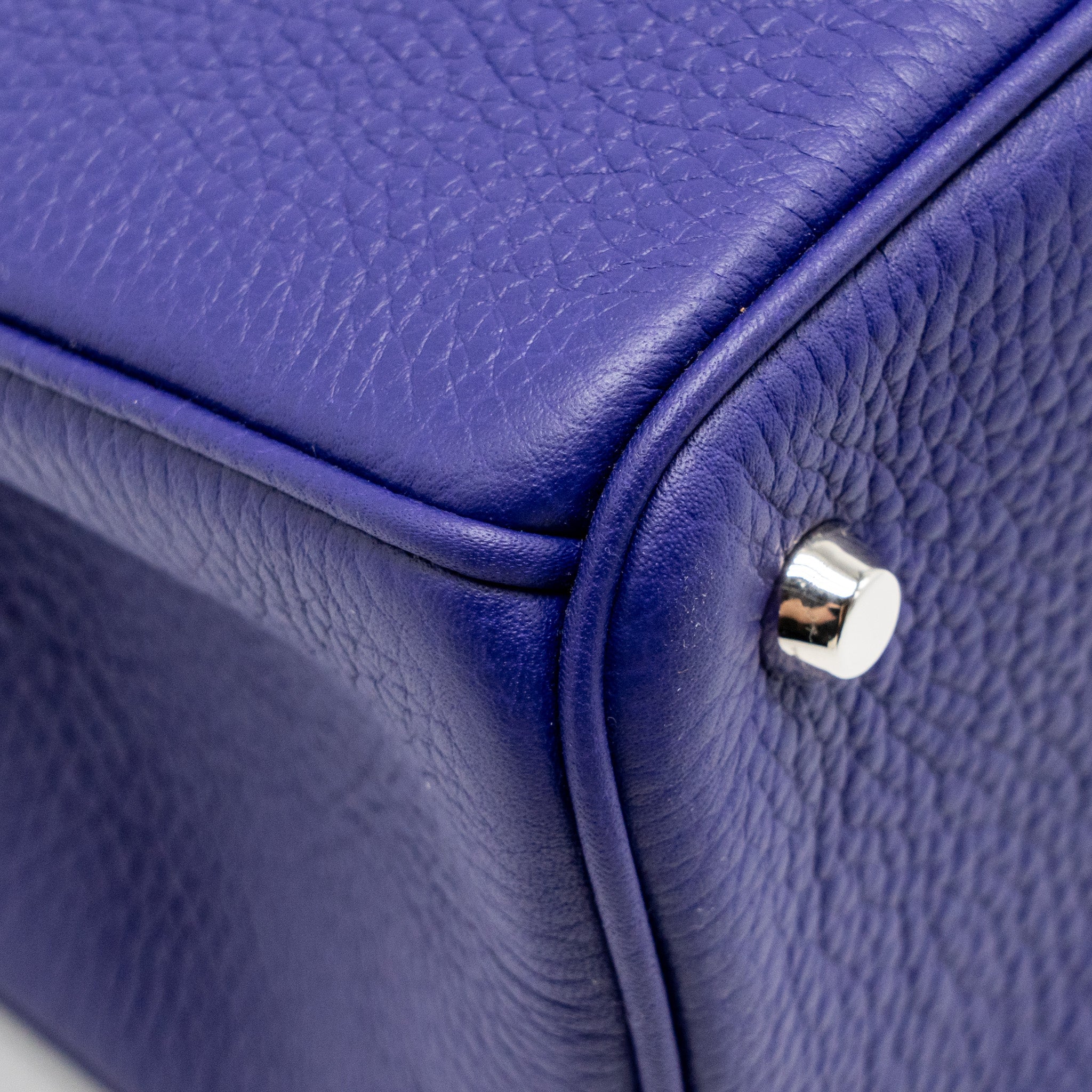 DIOR DIORISSIMO TOTE BAG CALFSKIN PURPLE/BLUE SHW