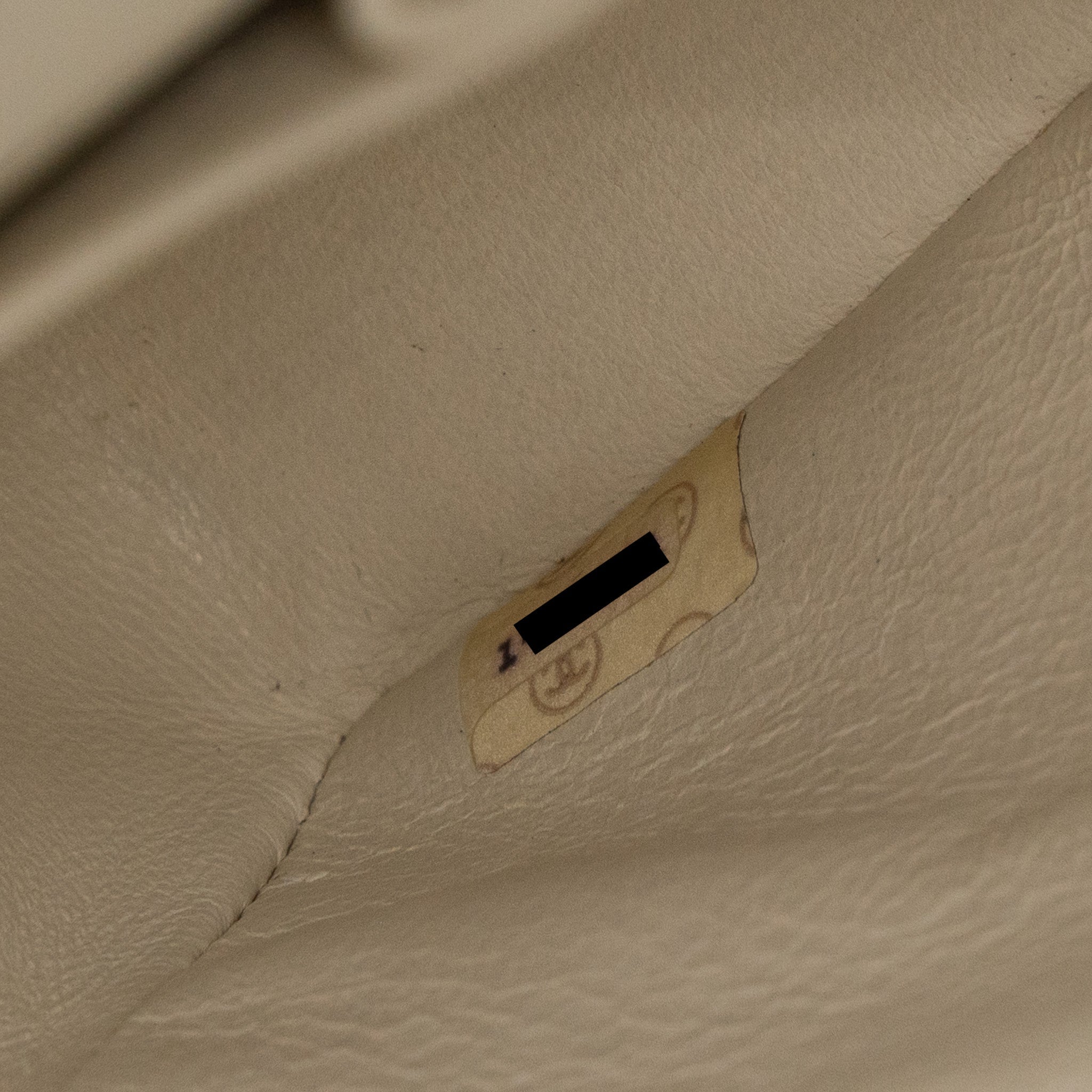 CHANEL VINTAGE MEDIUM CLASSIC DOUBLE FLAP BAG LAMBSKIN WHITE GHW