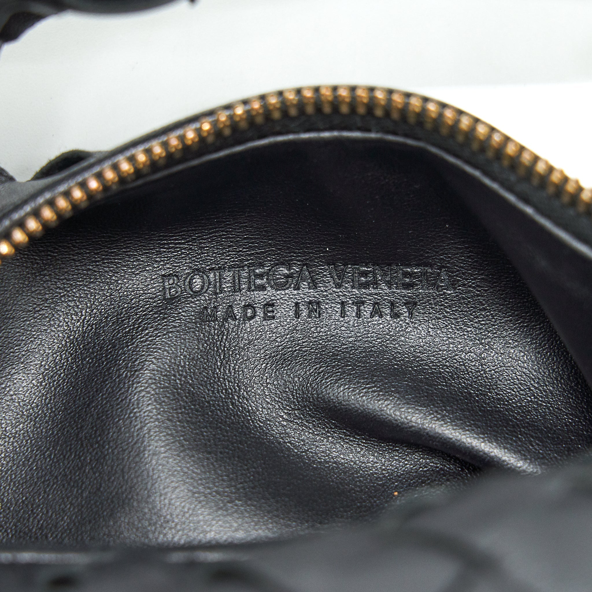 BOTTEGA VENETA MINI JODIE BAG BLACK