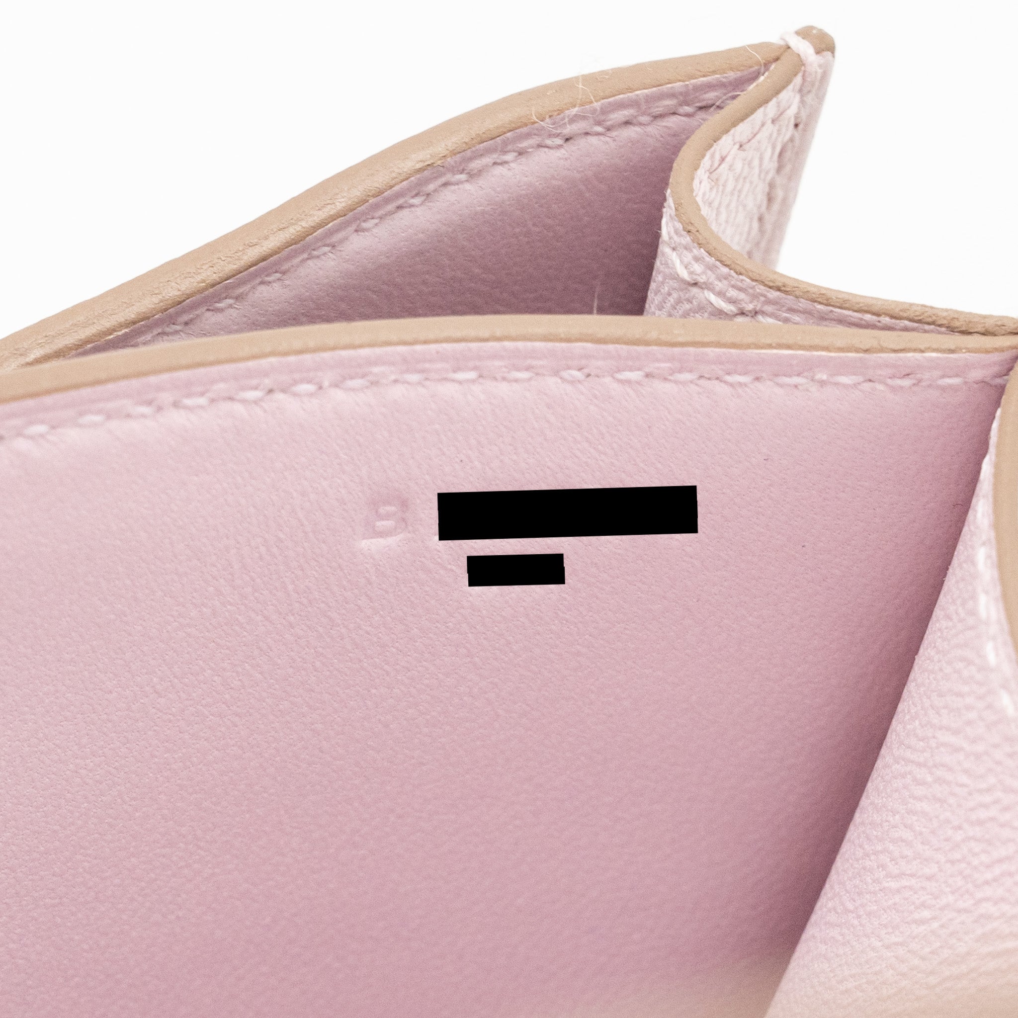 HERMES MINI CONSTANCE CHÈVRE MYSORE MAUVE PALE RGHW