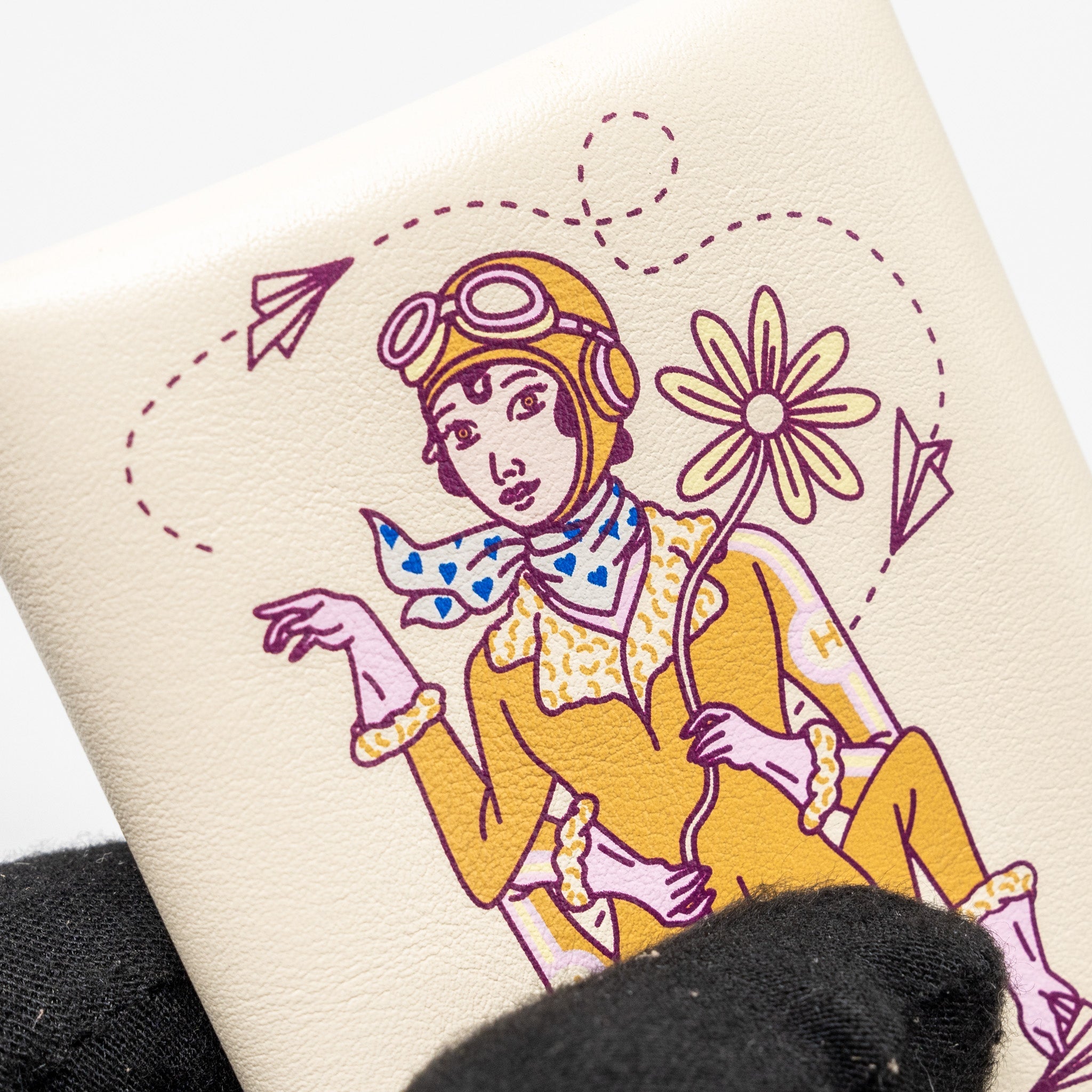 HERMES CALVI CARDHOLDER AVIATRICE PRINTED LIMITED EDITION SWIFT NATA SHW