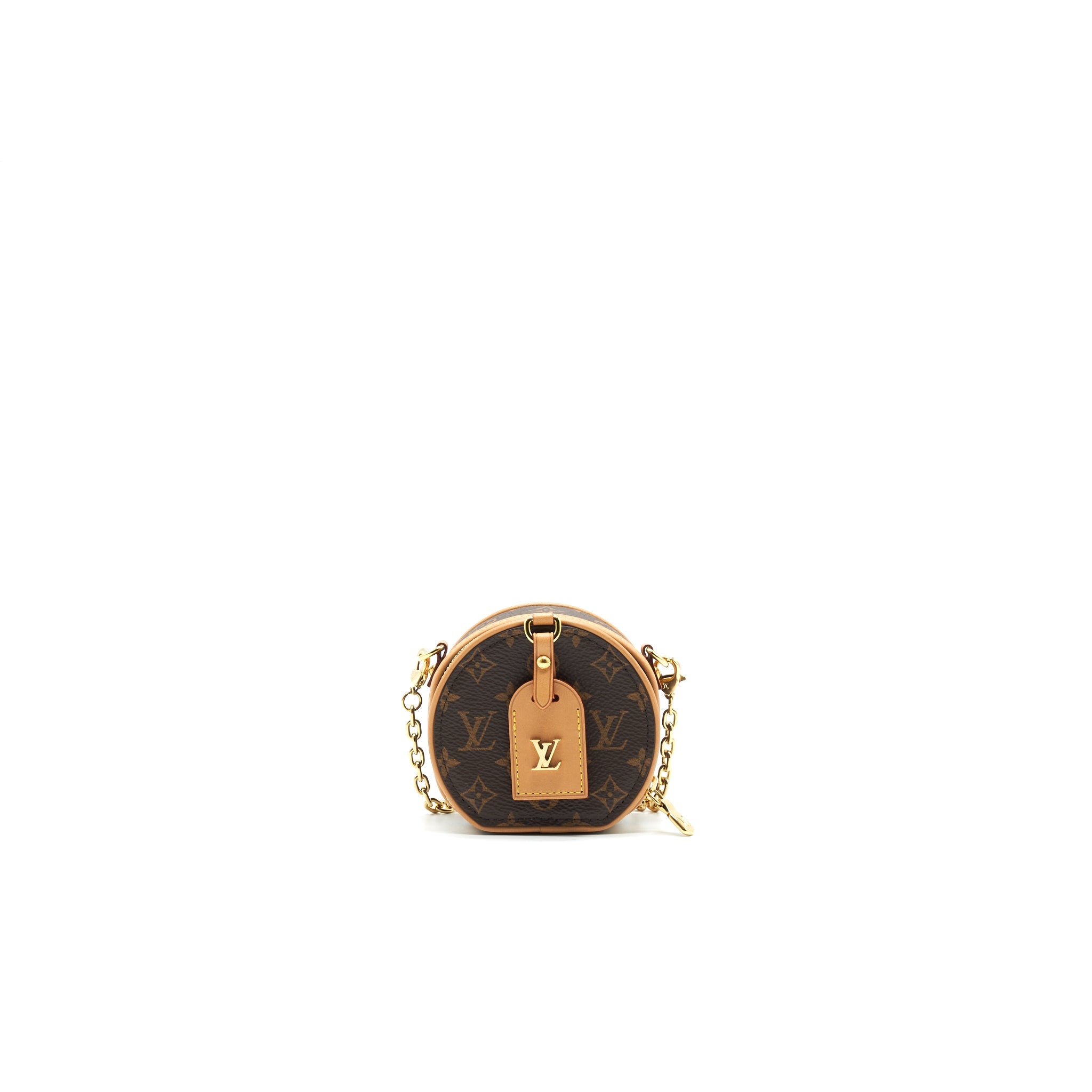 LOUIS VUITTON BOITE CHAPEAU NECKLACE MONOGRAM CANVAS
