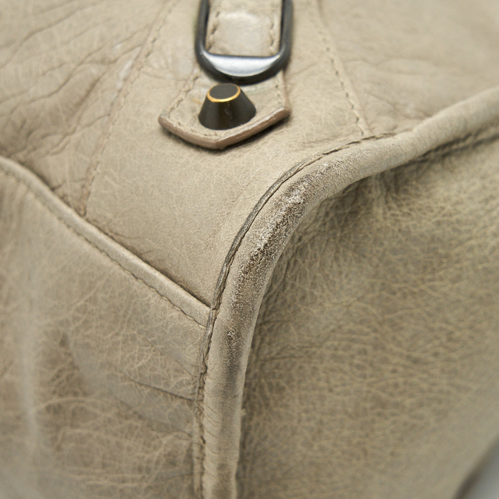 BALENCIAGA CLASSIC CITY BAG GREY