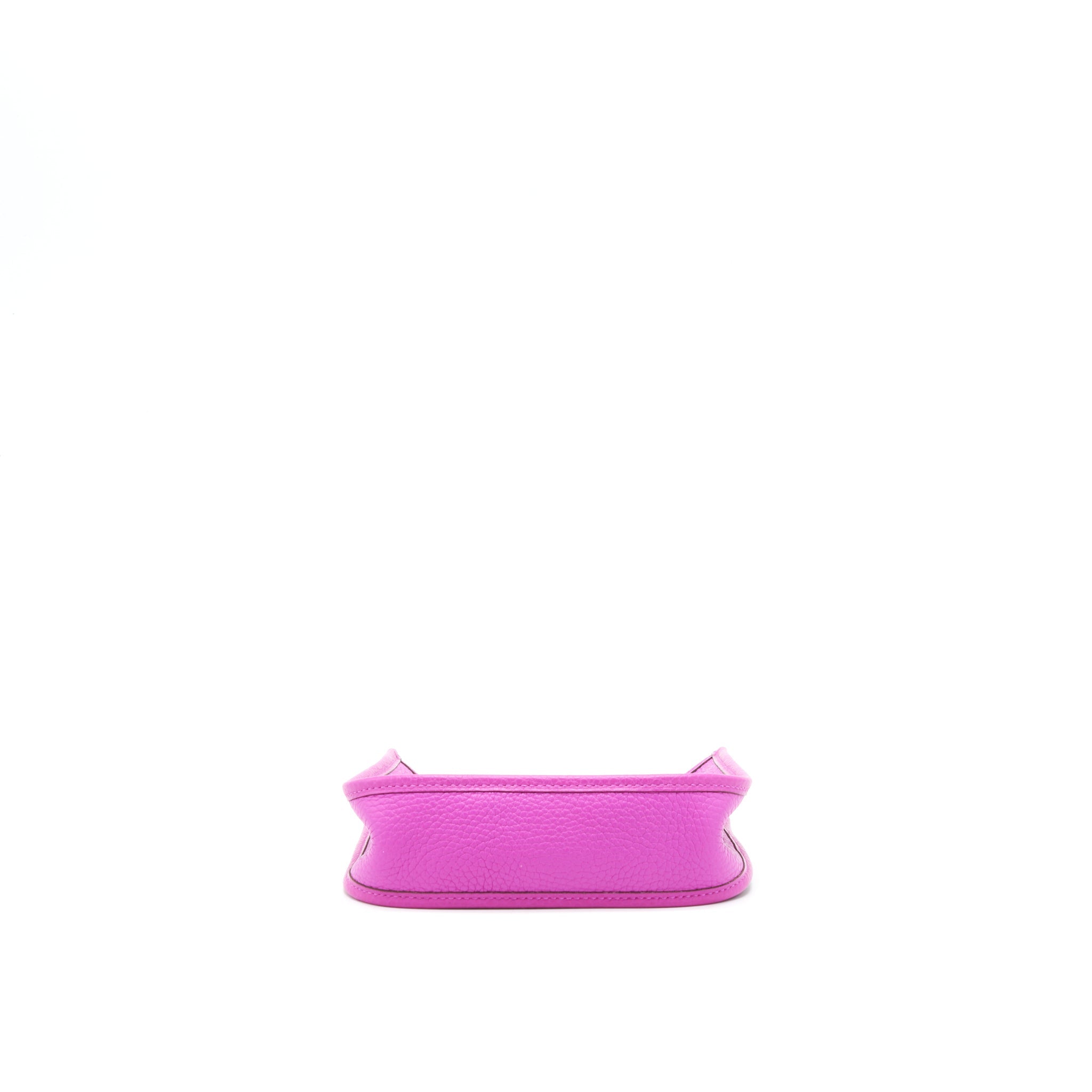 HERMES MINI EVELYNE CLEMENCE 9I ROSE MAGNOLIA SHW
