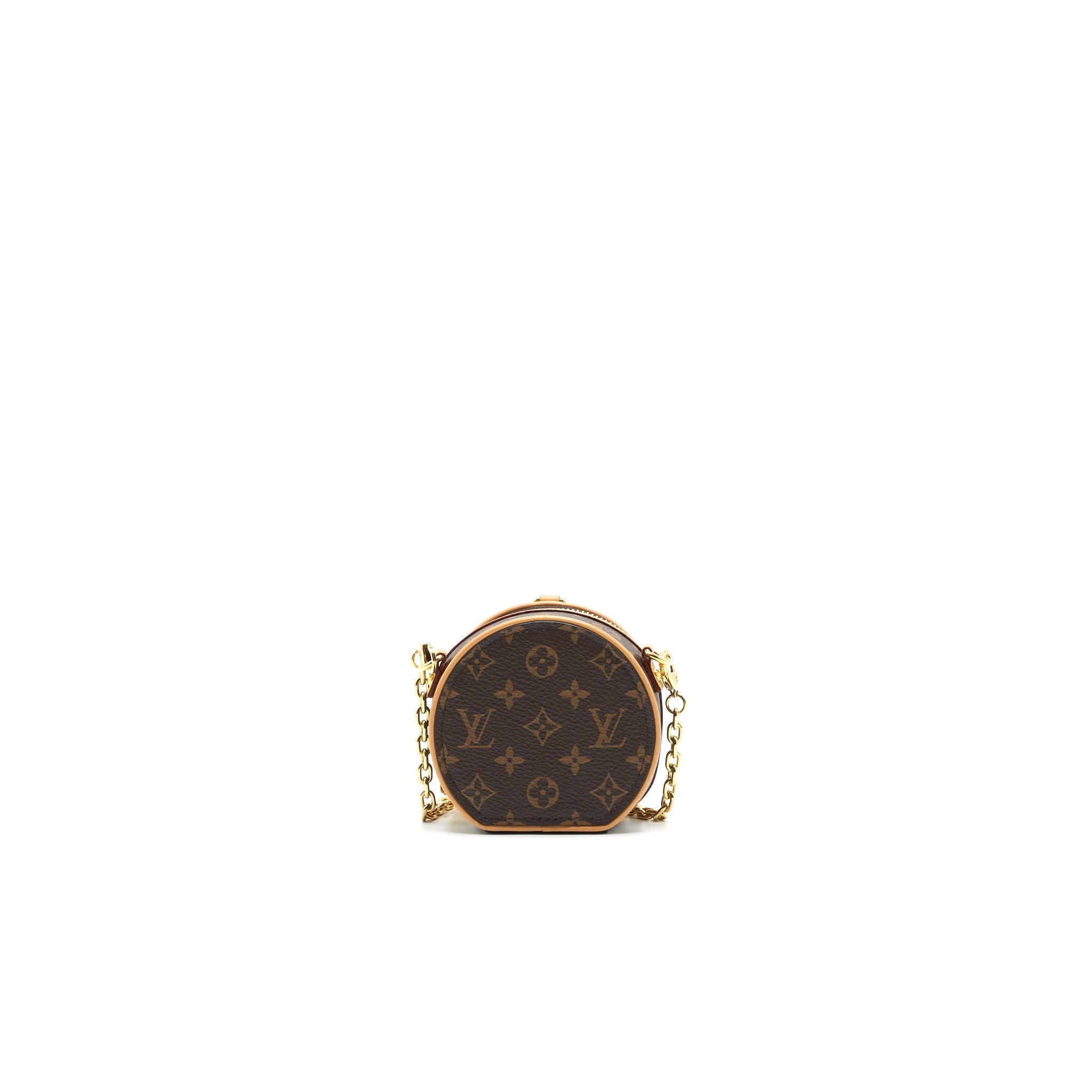 LOUIS VUITTON BOITE CHAPEAU NECKLACE MONOGRAM CANVAS