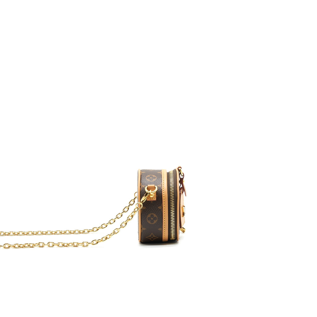 LOUIS VUITTON BOITE CHAPEAU NECKLACE MONOGRAM CANVAS