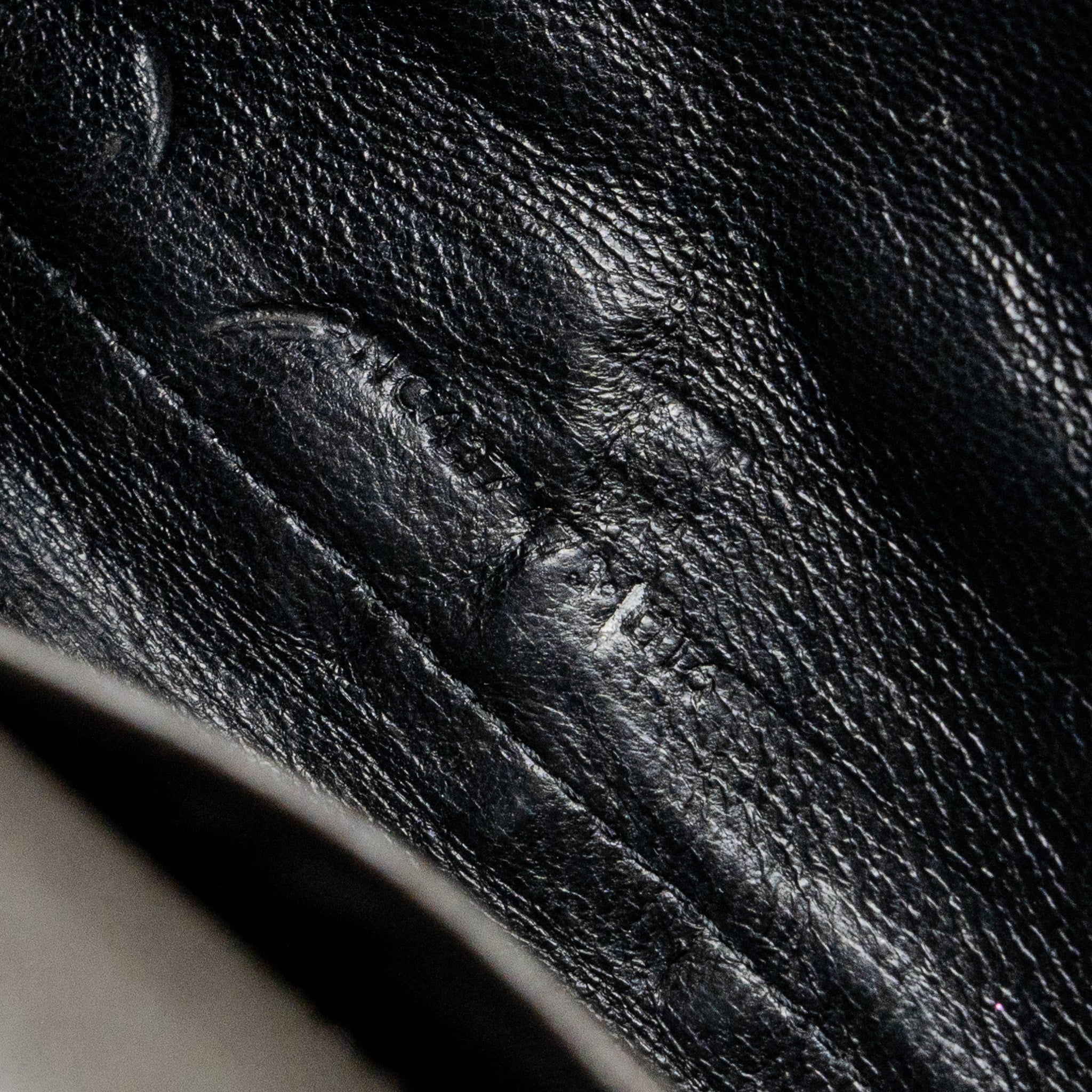 SAINT LAURENT/YSL ENVELOP CHAIN BAG CALFSKIN DARK GREY SHW