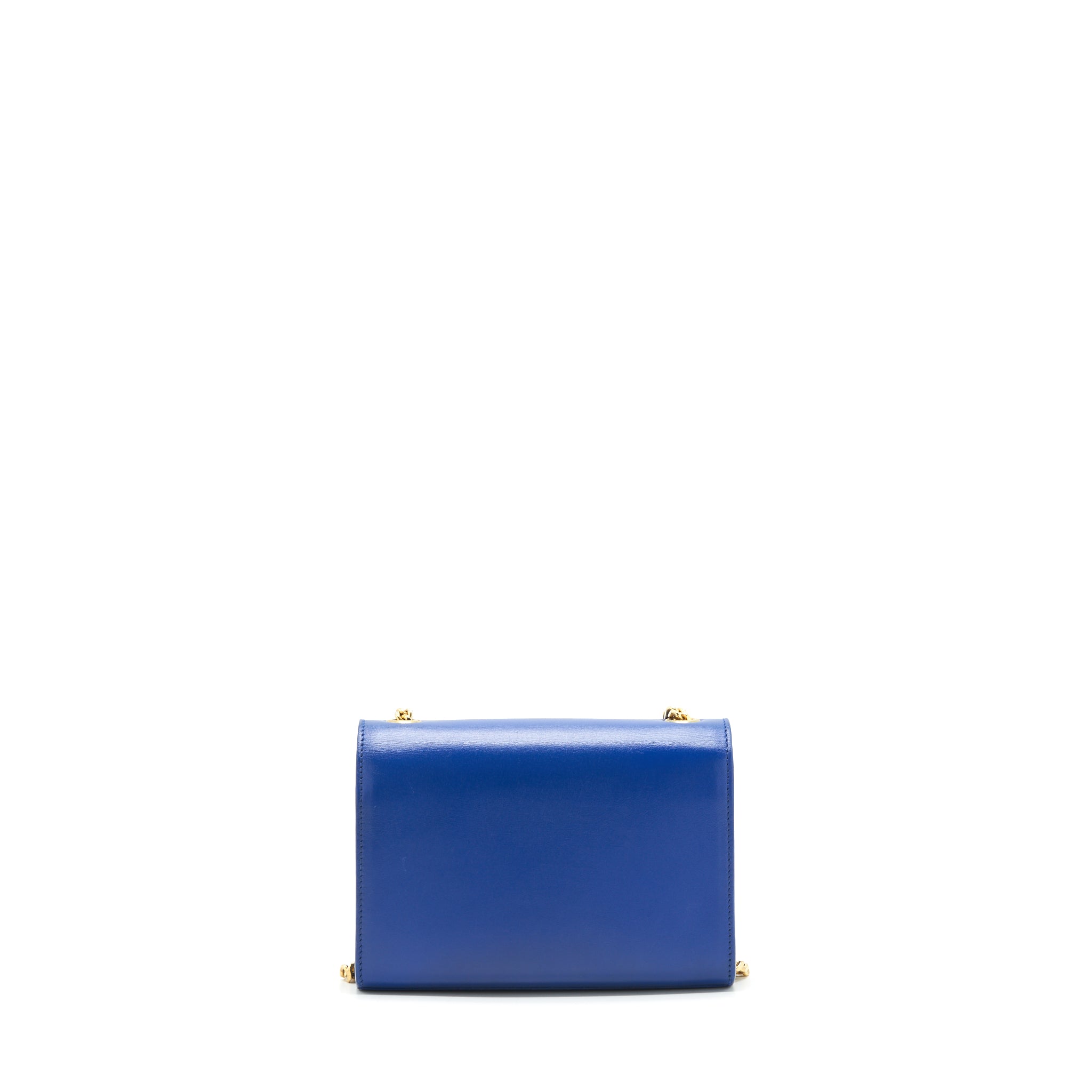 SAINT LAURENT/YSL MINI KATE BAG TASSEL ELECTRIC BLUE GHW