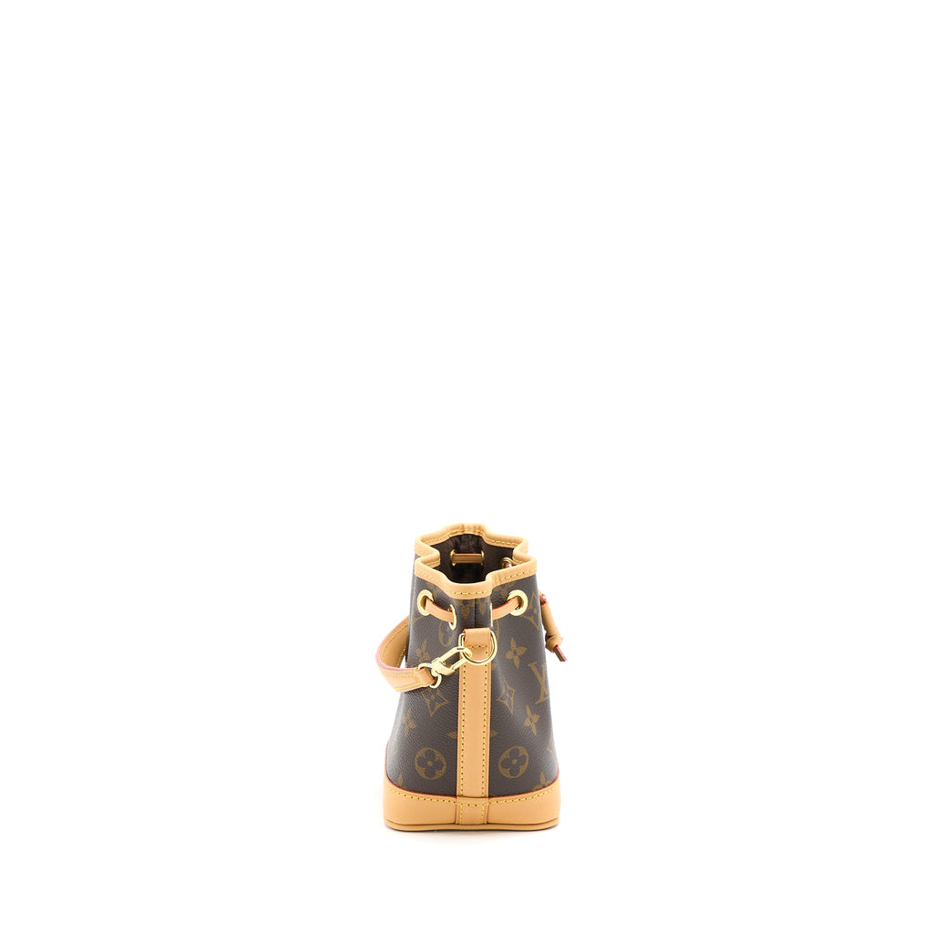 LOUIS VUITTON NANO NOE MONOGRAM CANVAS GHW (NEW VERSION)