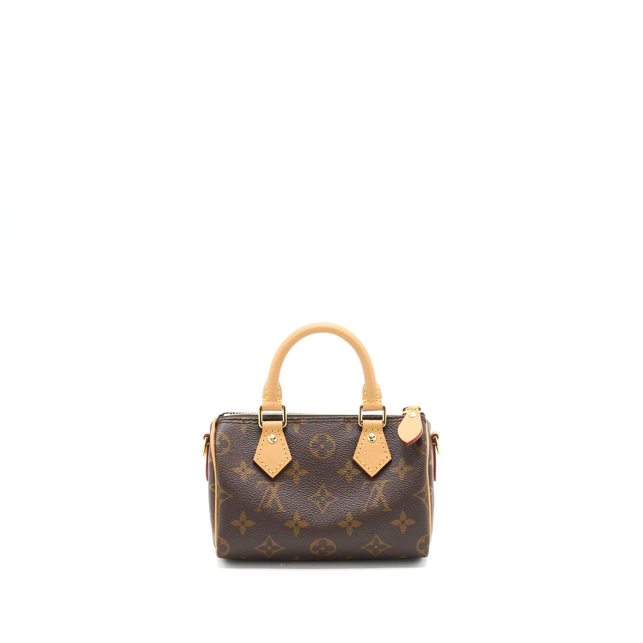 LOUIS VUITTON NANO SPEEDY MONOGRAM CANVAS GHW (NEW VERSION)