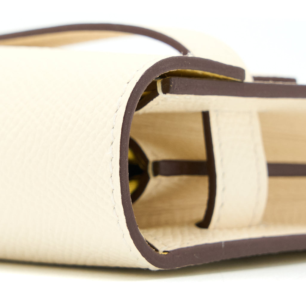 HERMES KELLY TO GO EPSOM NATA/JAUNE POUSSIN SHW