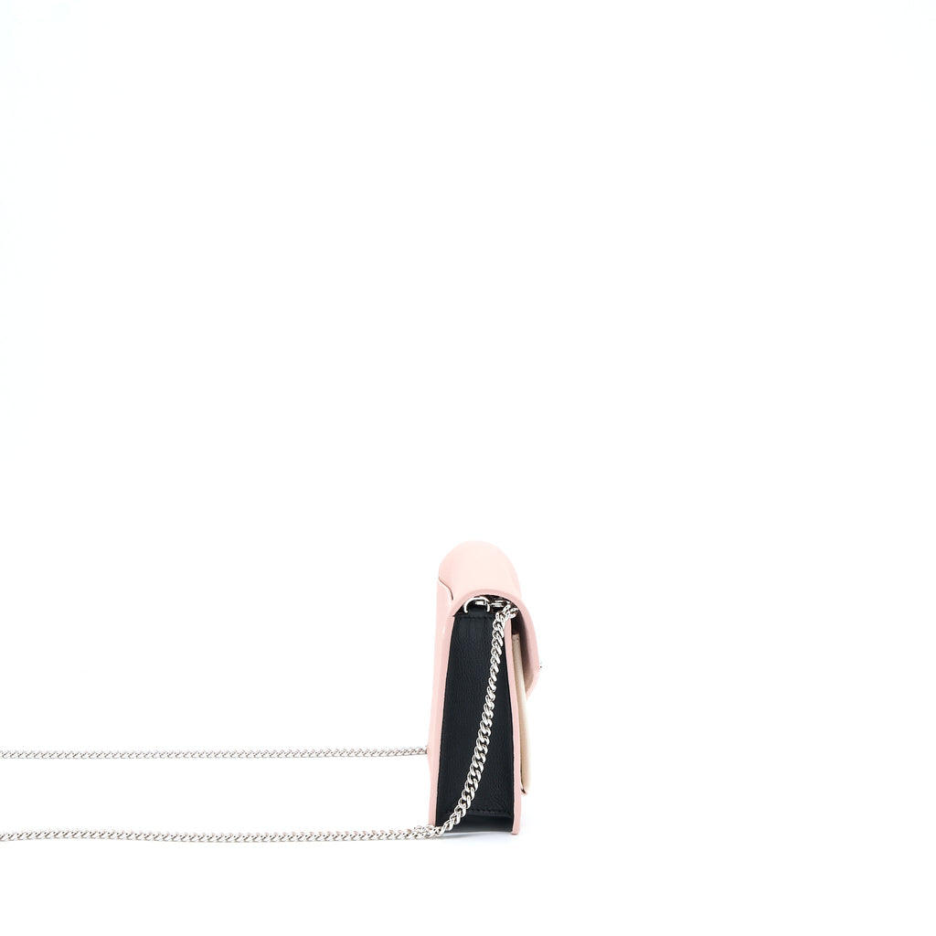 LOUIS VUITTON MYLOCKME CHAIN POCHETTE CALFSKIN PINK SHW