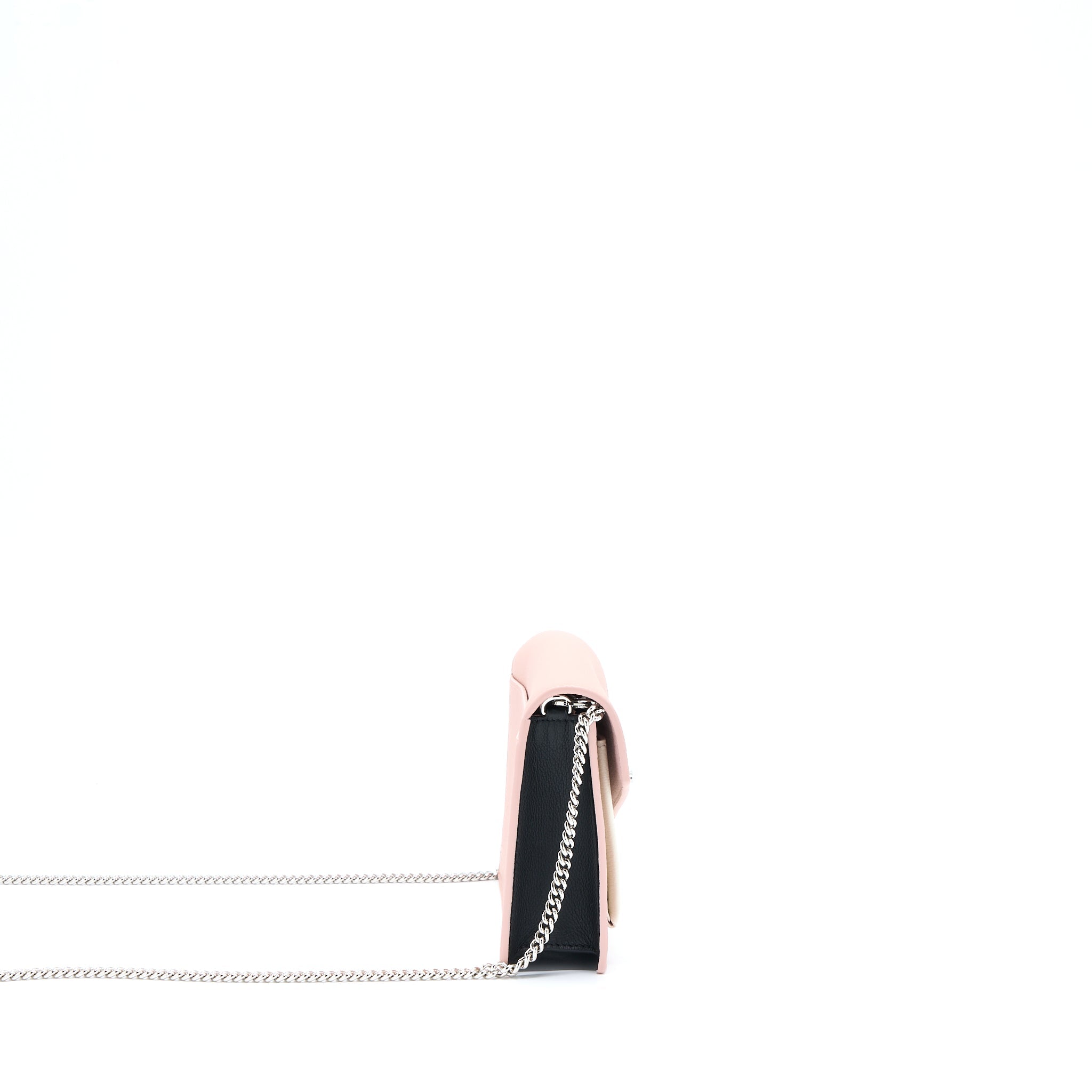 LOUIS VUITTON MYLOCKME CHAIN POCHETTE CALFSKIN PINK SHW