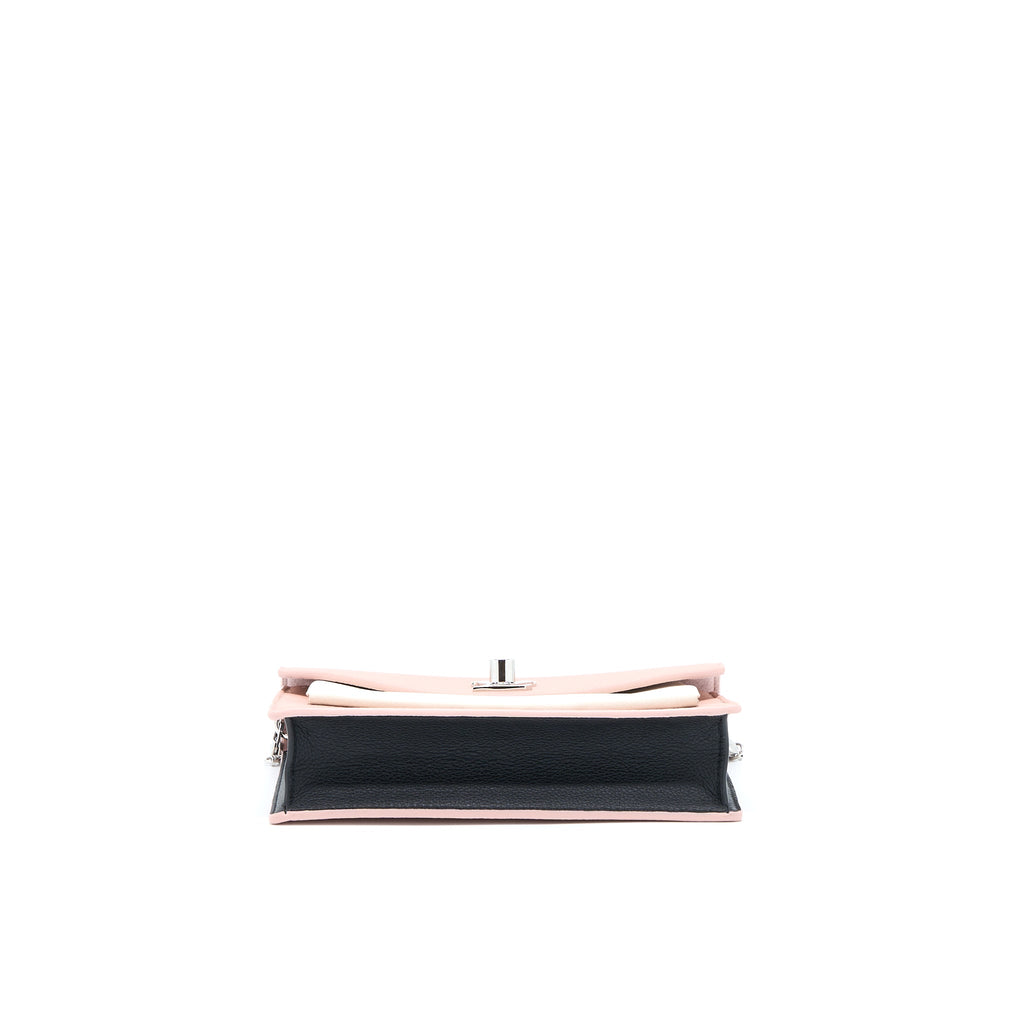 LOUIS VUITTON MYLOCKME CHAIN POCHETTE CALFSKIN PINK SHW