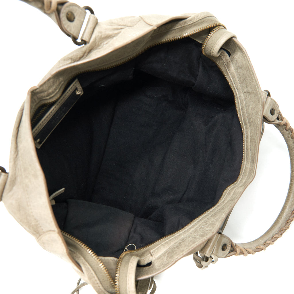 BALENCIAGA CLASSIC CITY BAG GREY