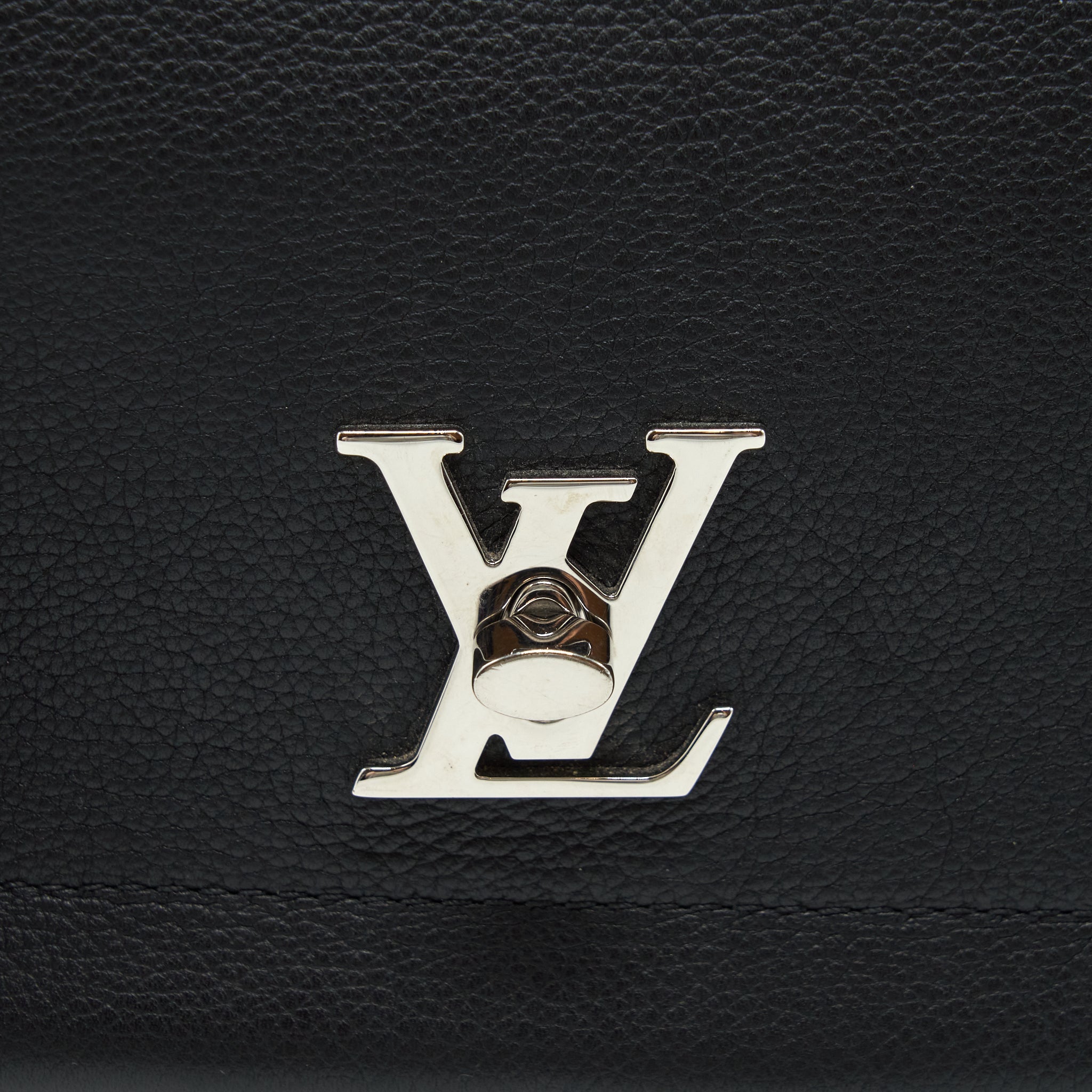 LOUIS VUITTON LOCKME BAG BLACK SHW YEAR 2015
