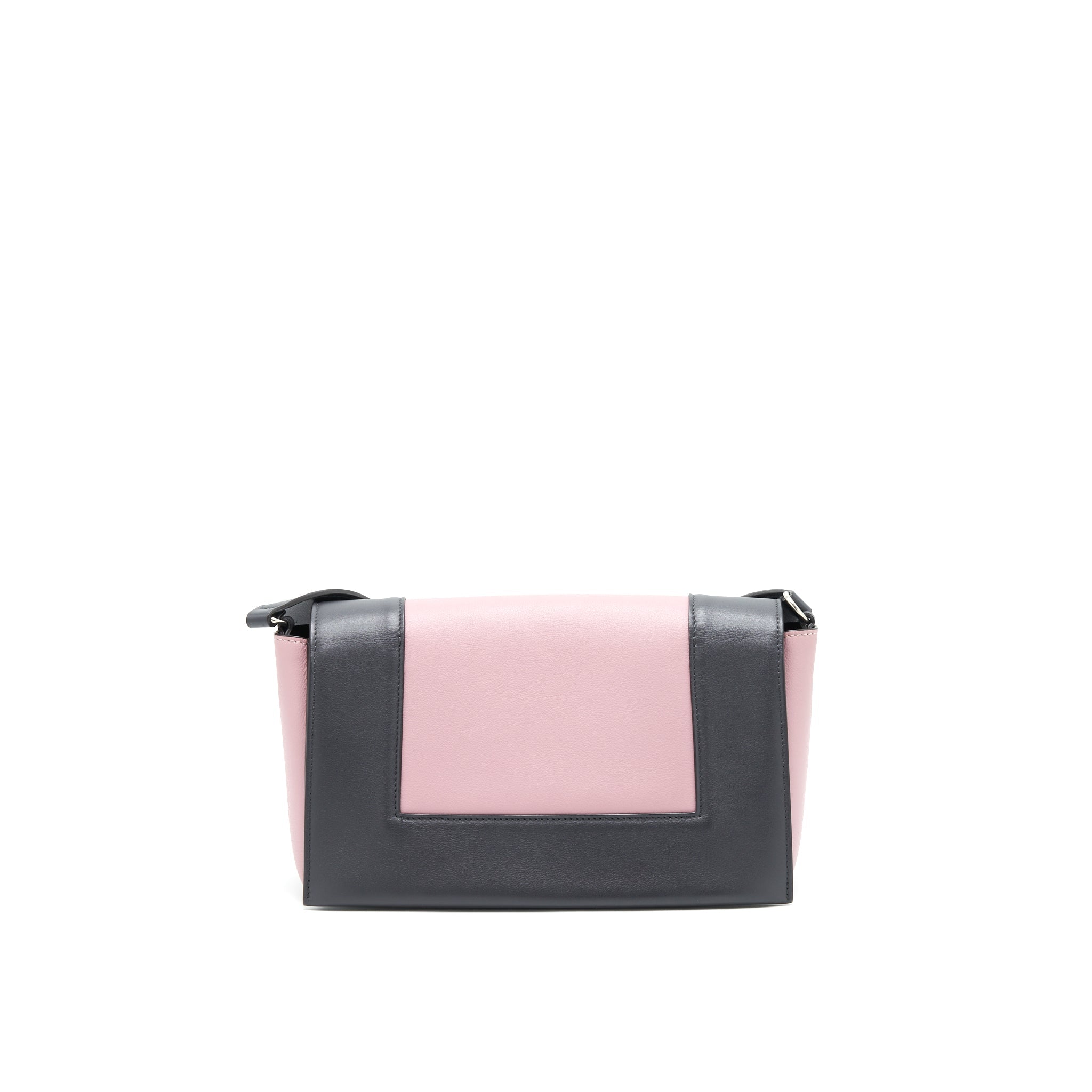 CELINE FRAME SHOULDER BAG LIGHT PURPLE/ DARK GREY