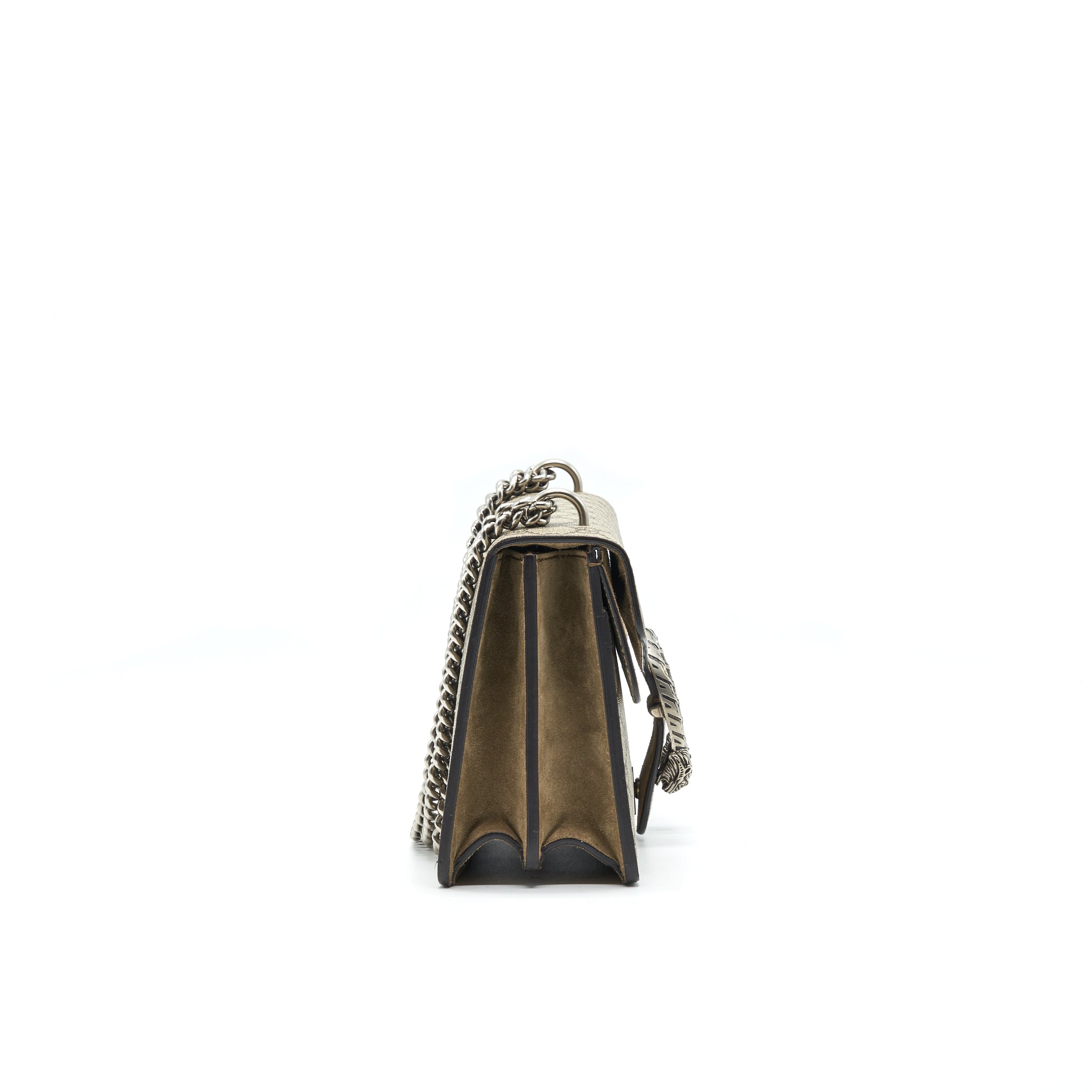 GUCCI SMALL DIONYSUS BAG GG SUPREME CANVAS WITH BEIGE COLOUR