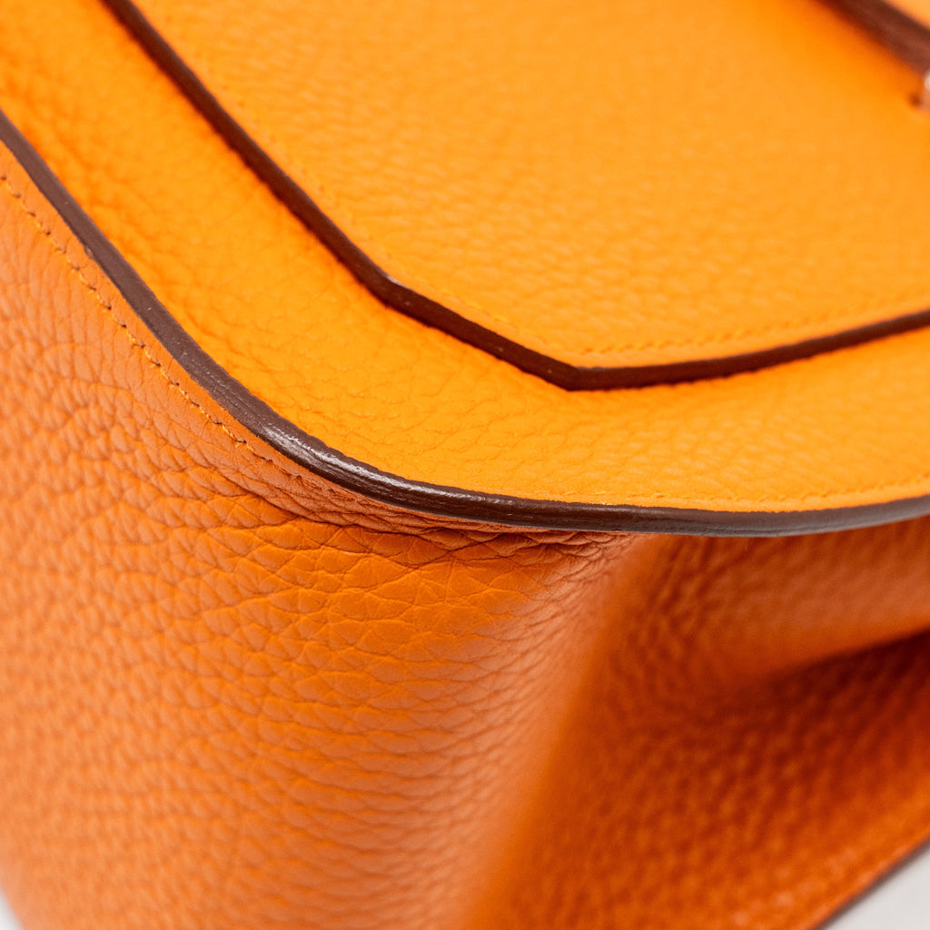 HERMES JYPSIERE 28 CLEMENCE ORANGE SHW
