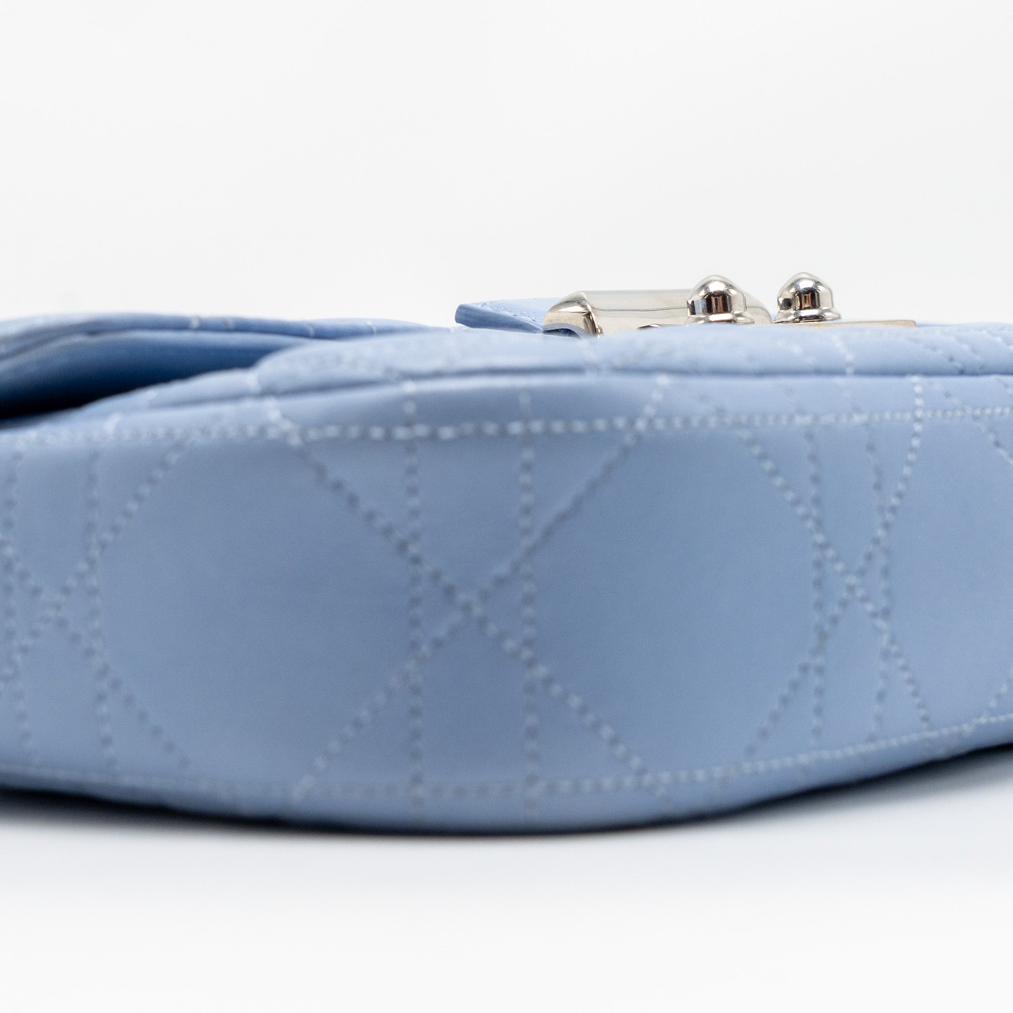 DIOR MISS DIOR CROSSBODY BAG LAMBSKIN LIGHT BLUE SHW