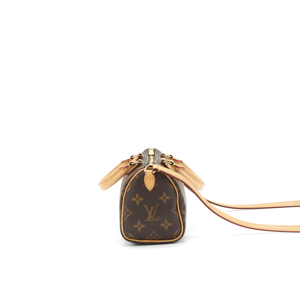 LOUIS VUITTON NANO SPEEDY MONOGRAM CANVAS