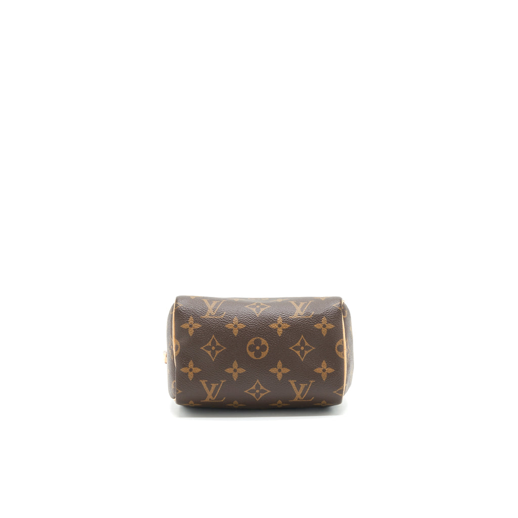 LOUIS VUITTON NANO SPEEDY MONOGRAM CANVAS